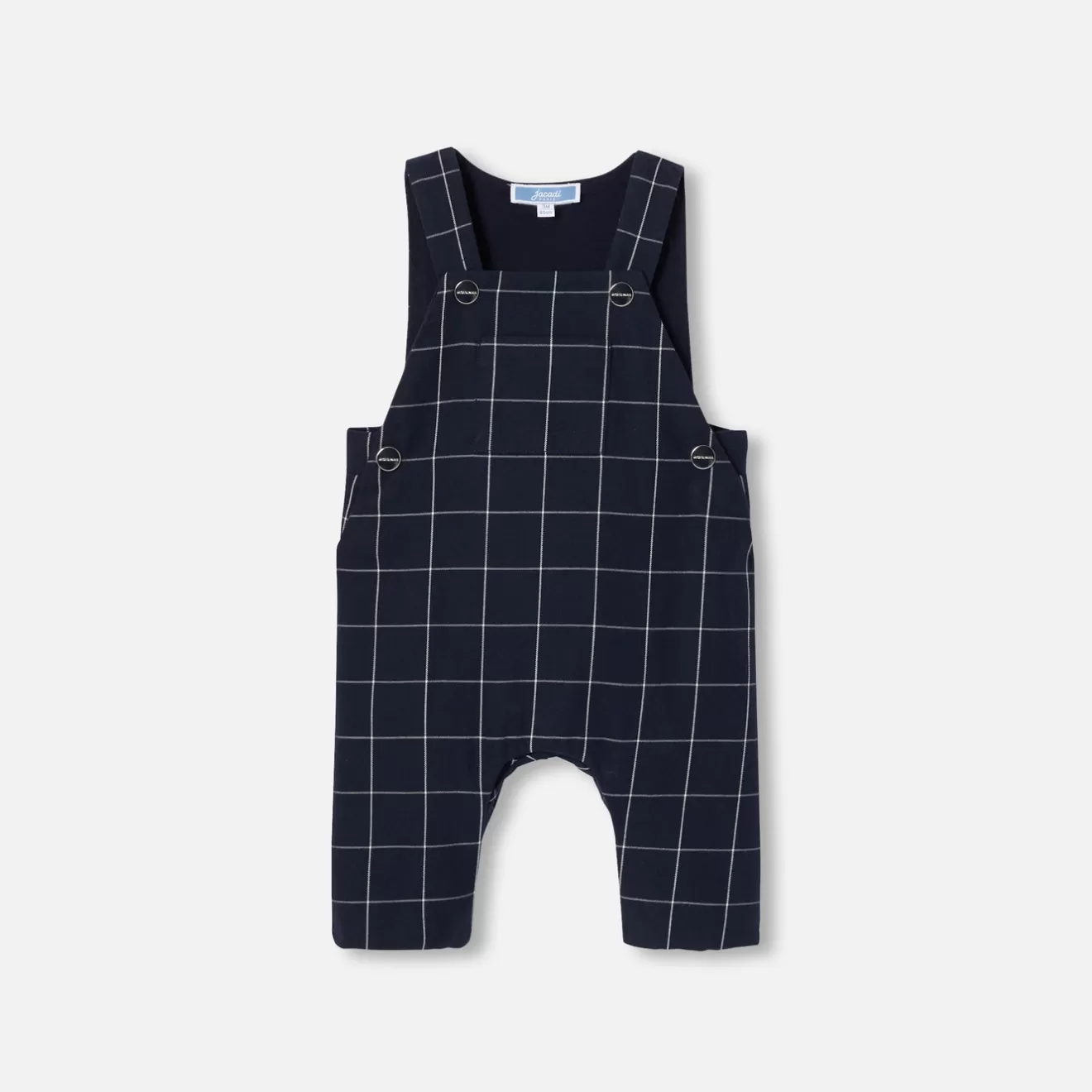 Jacadi Bloomers, Overalls And Sets | Baby boy checked overalls