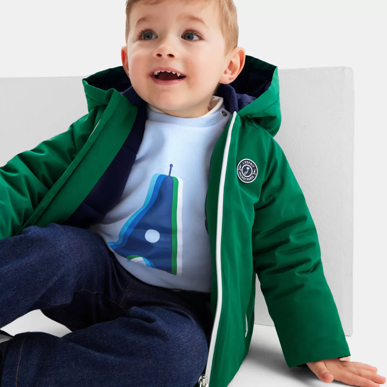 BOY Jacadi Sweaters, Sweatshirts And Cardigans | Baby boy fleece sweatshirt