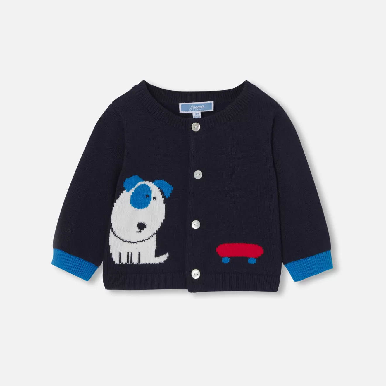 Jacadi Jumpers, Sweatshirts And Cardigans | Baby boy jersey cardigan