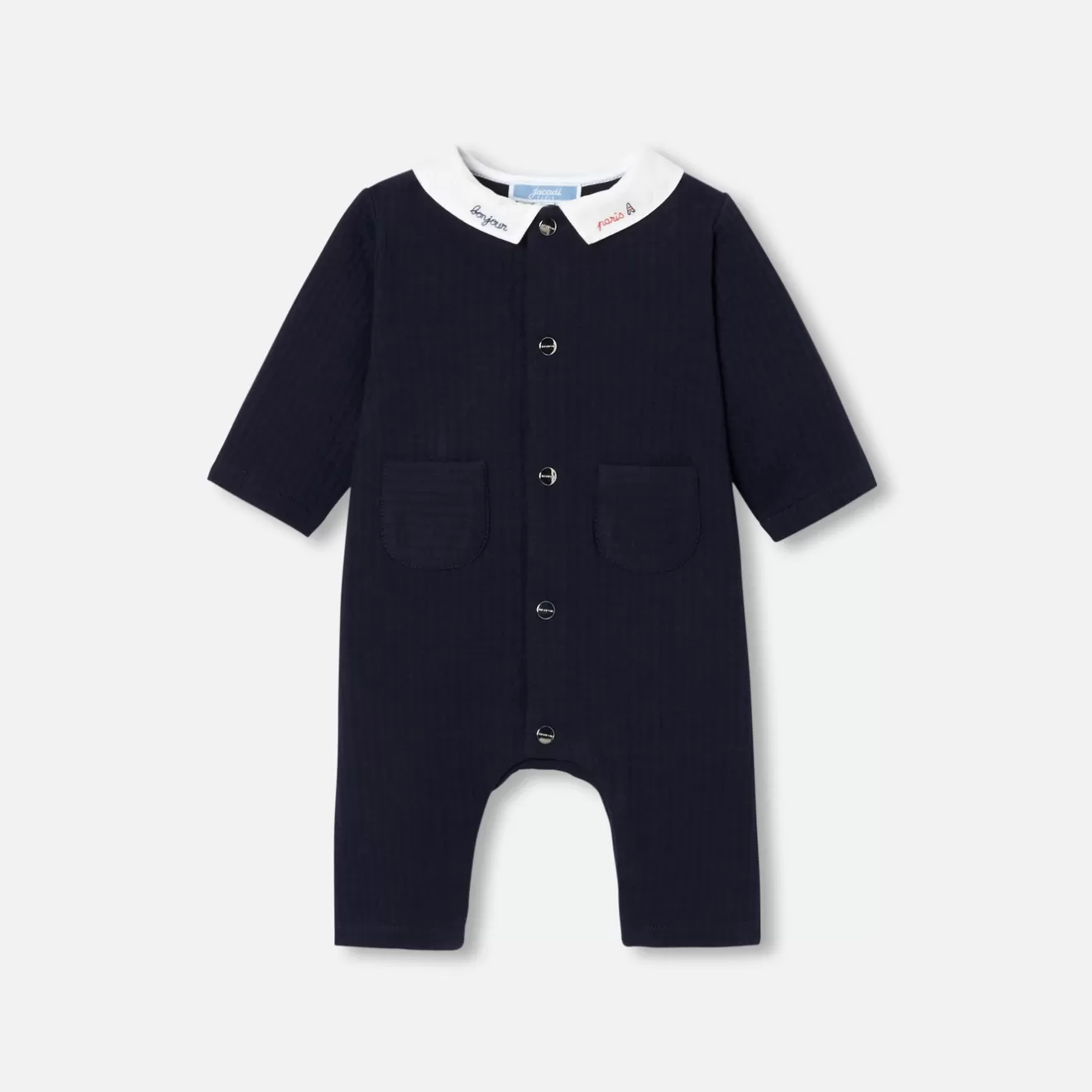 Jacadi Bloomers, Overalls And Sets | Baby boy jumpsuit in quilted jersey