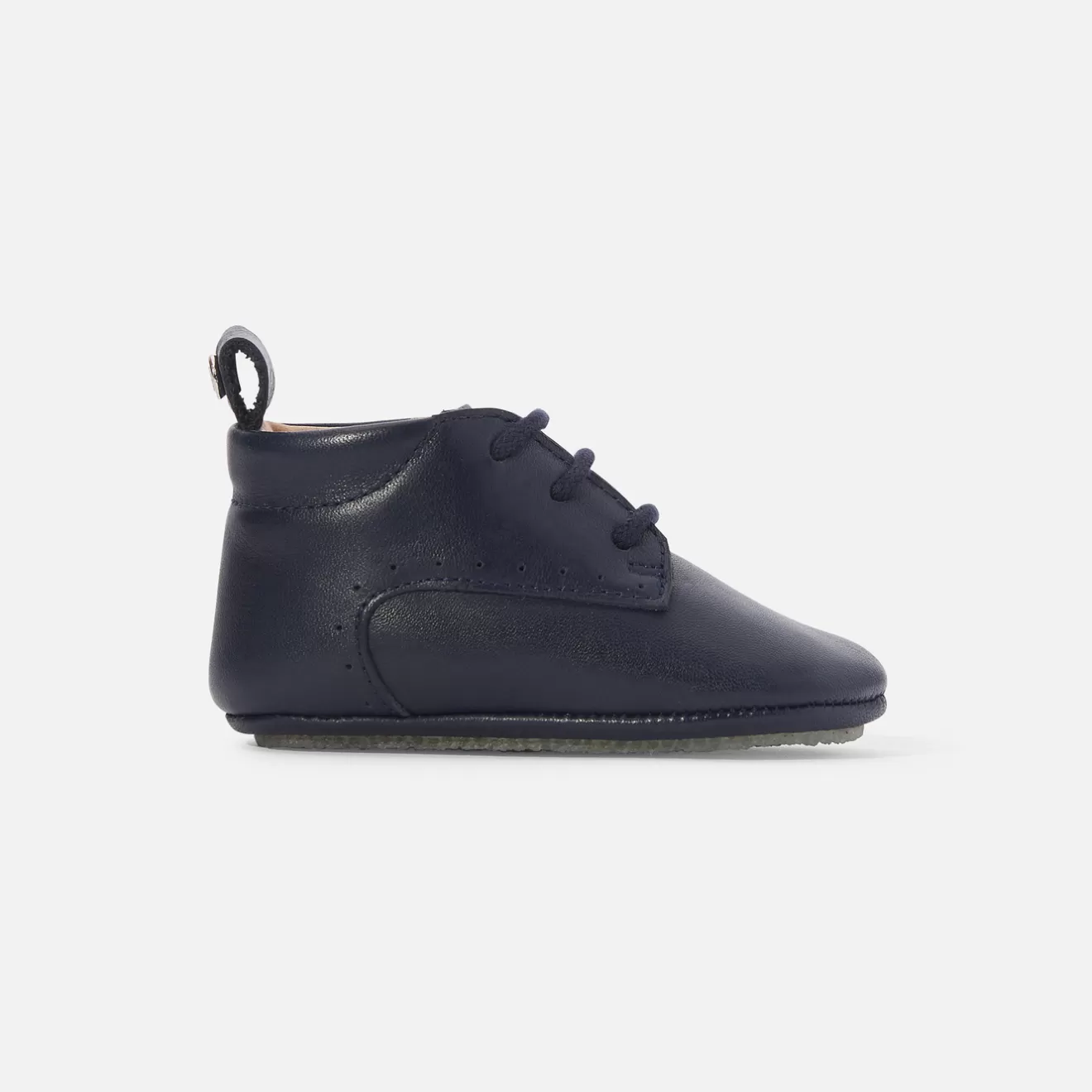 BOY Jacadi Slippers | Soft Leather Slippers | Baby boy leather slippers
