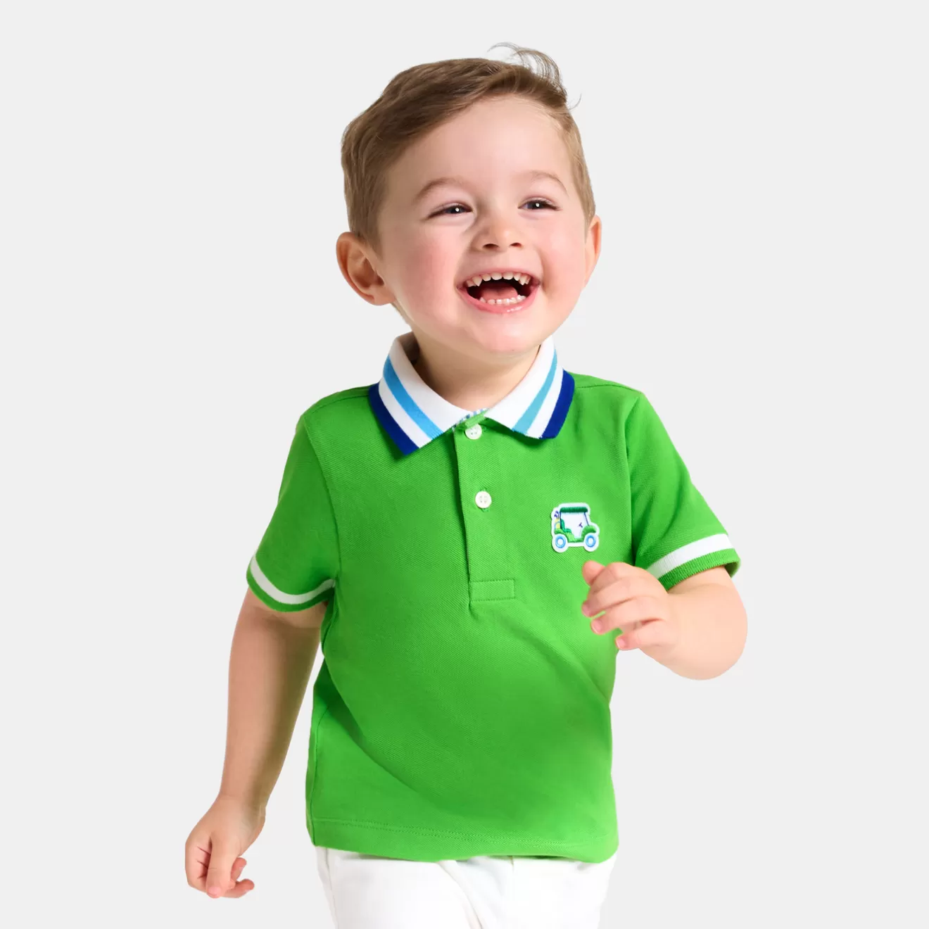 BOY Jacadi Polos And T-Shirts | Baby boy polo shirt in cotton piqué