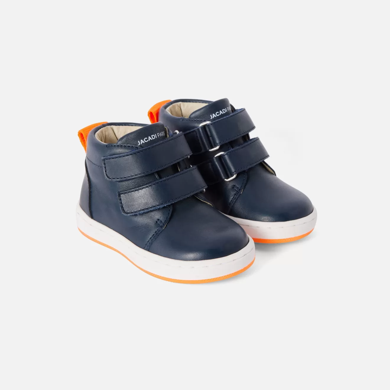 BOY Jacadi Sneakers | Baby boy smooth leather sneakers