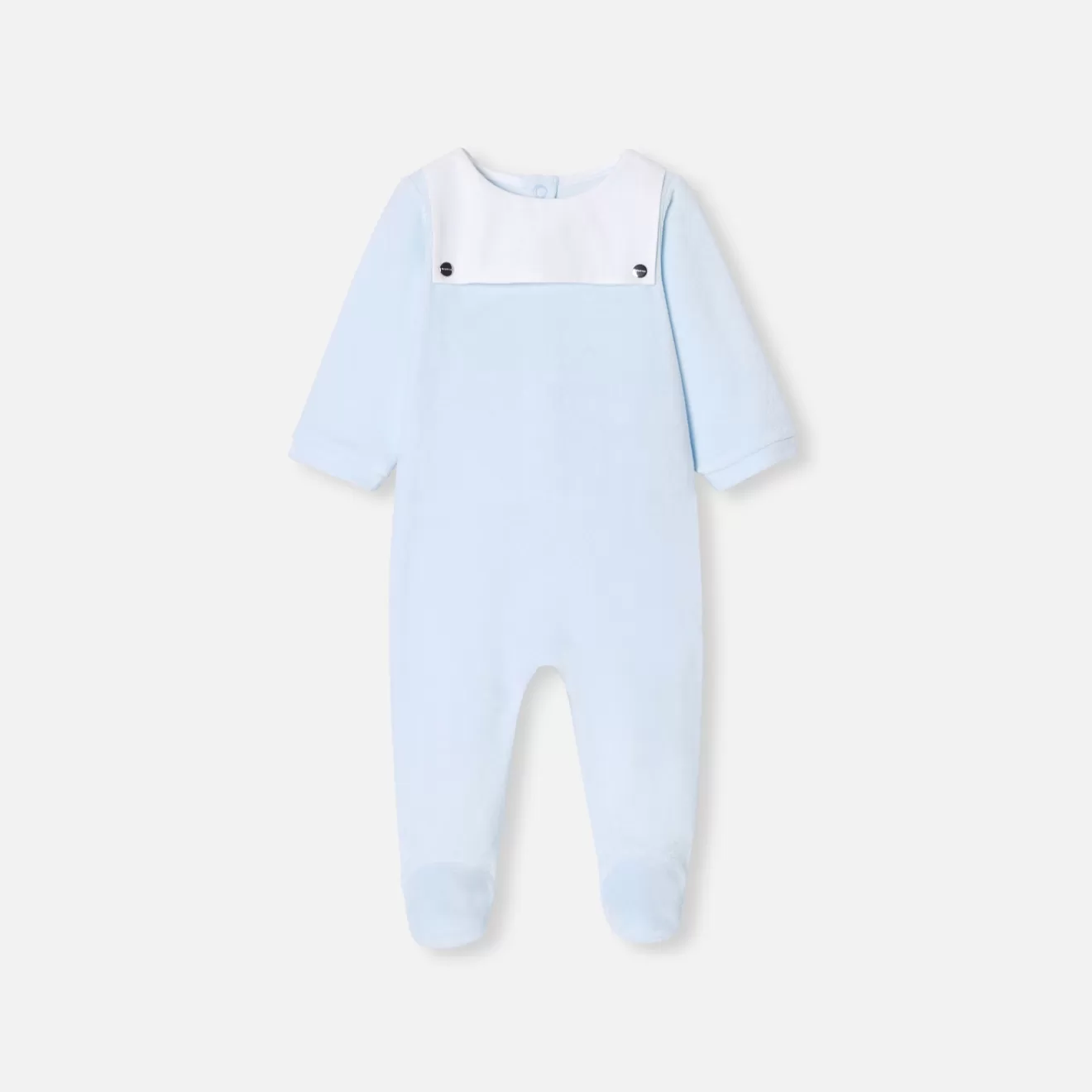 BOY Jacadi Pajamas | Baby boy velvet pajamas