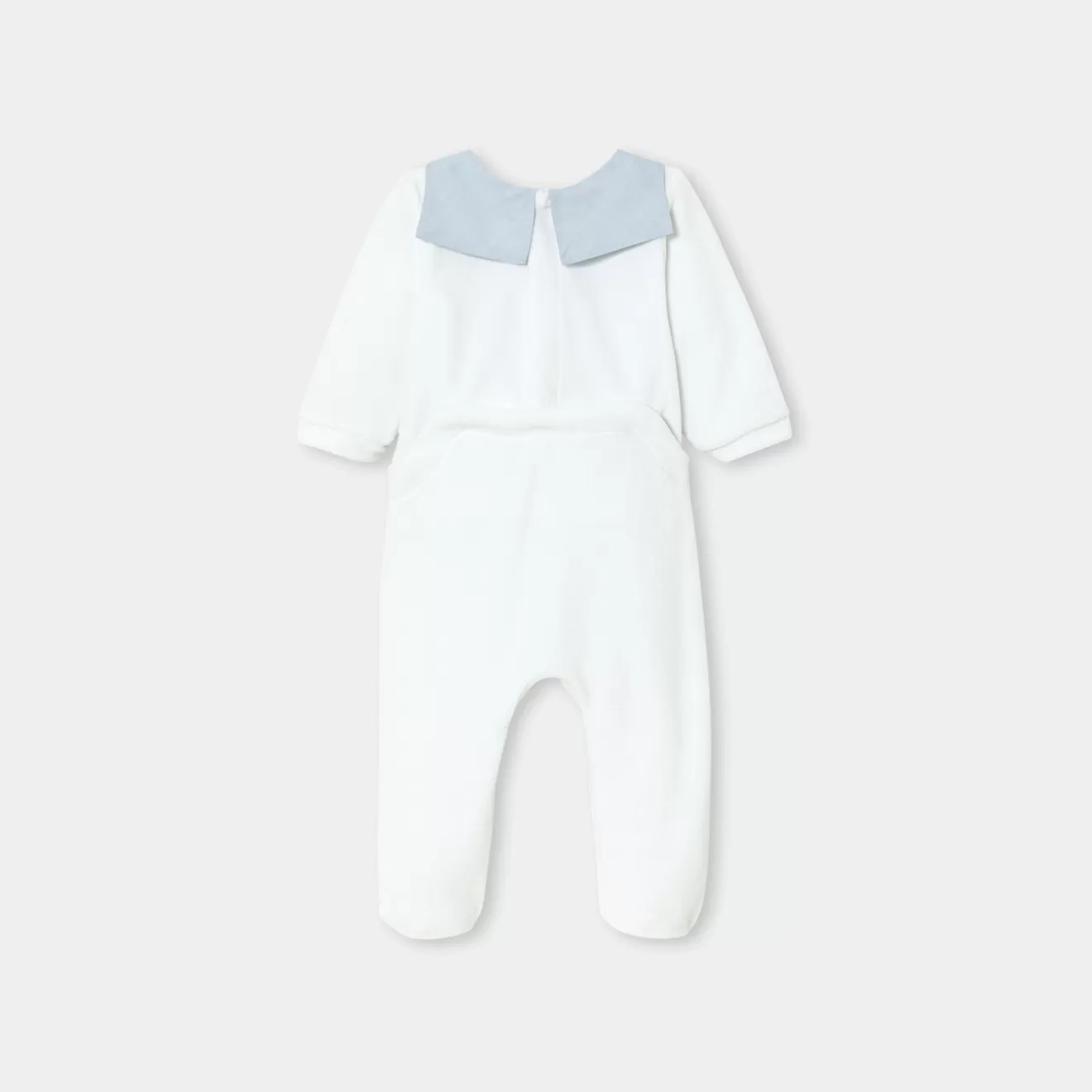 BOY Jacadi Pajamas | Baby boy velvet pajamas