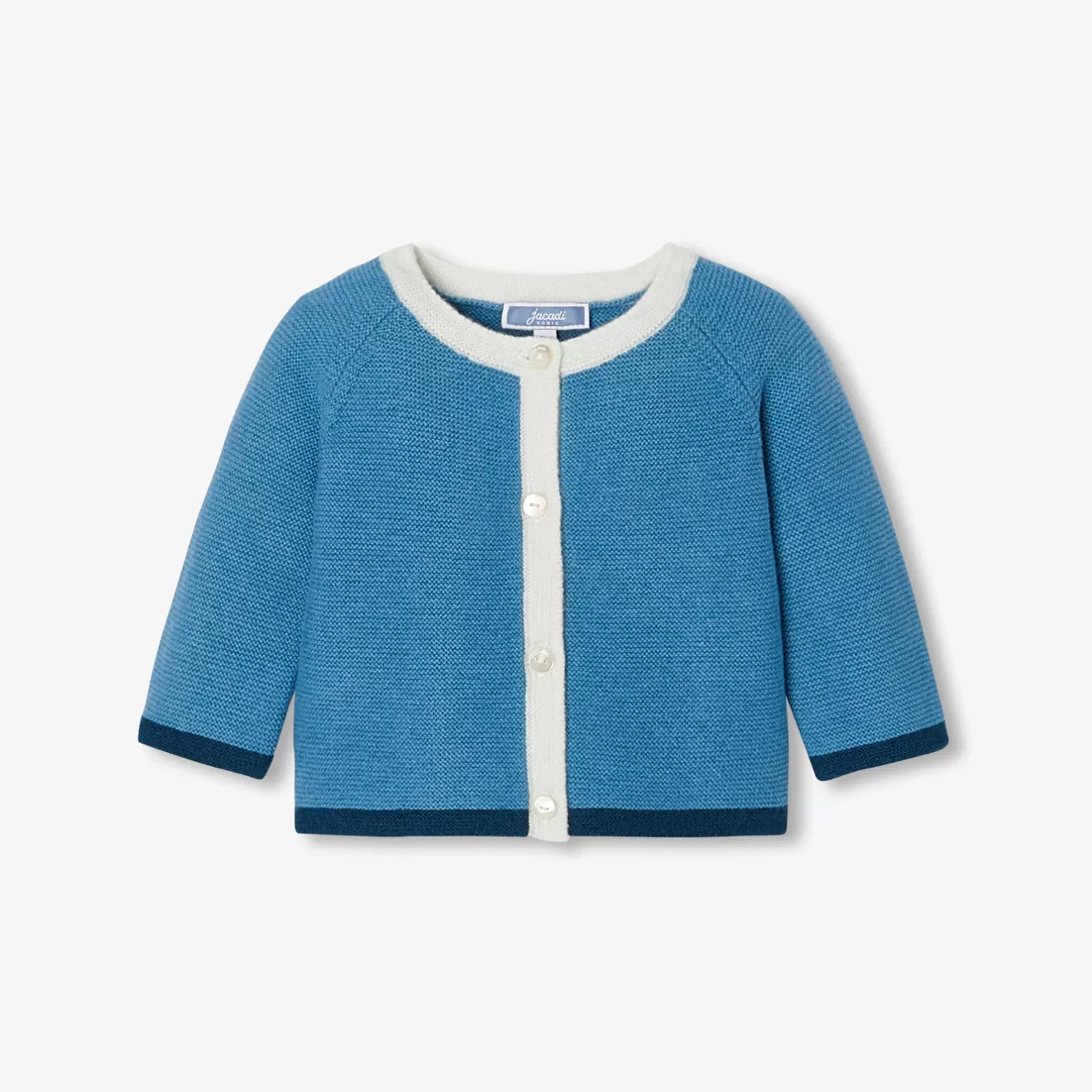 Jacadi Jumpers, Sweatshirts And Cardigans | Baby cardigan in garter stitch