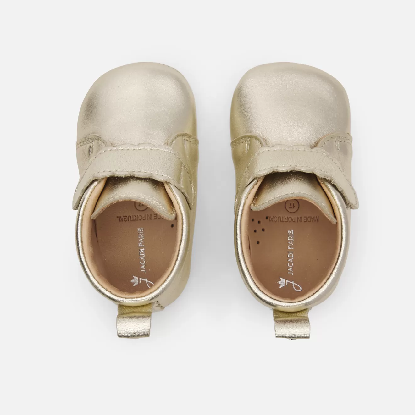 baby_girl__iridescent_leather_slippers_4.webp Jacadi Slippers | Soft Leather Slippers | Baby girl iridescent leather slippers