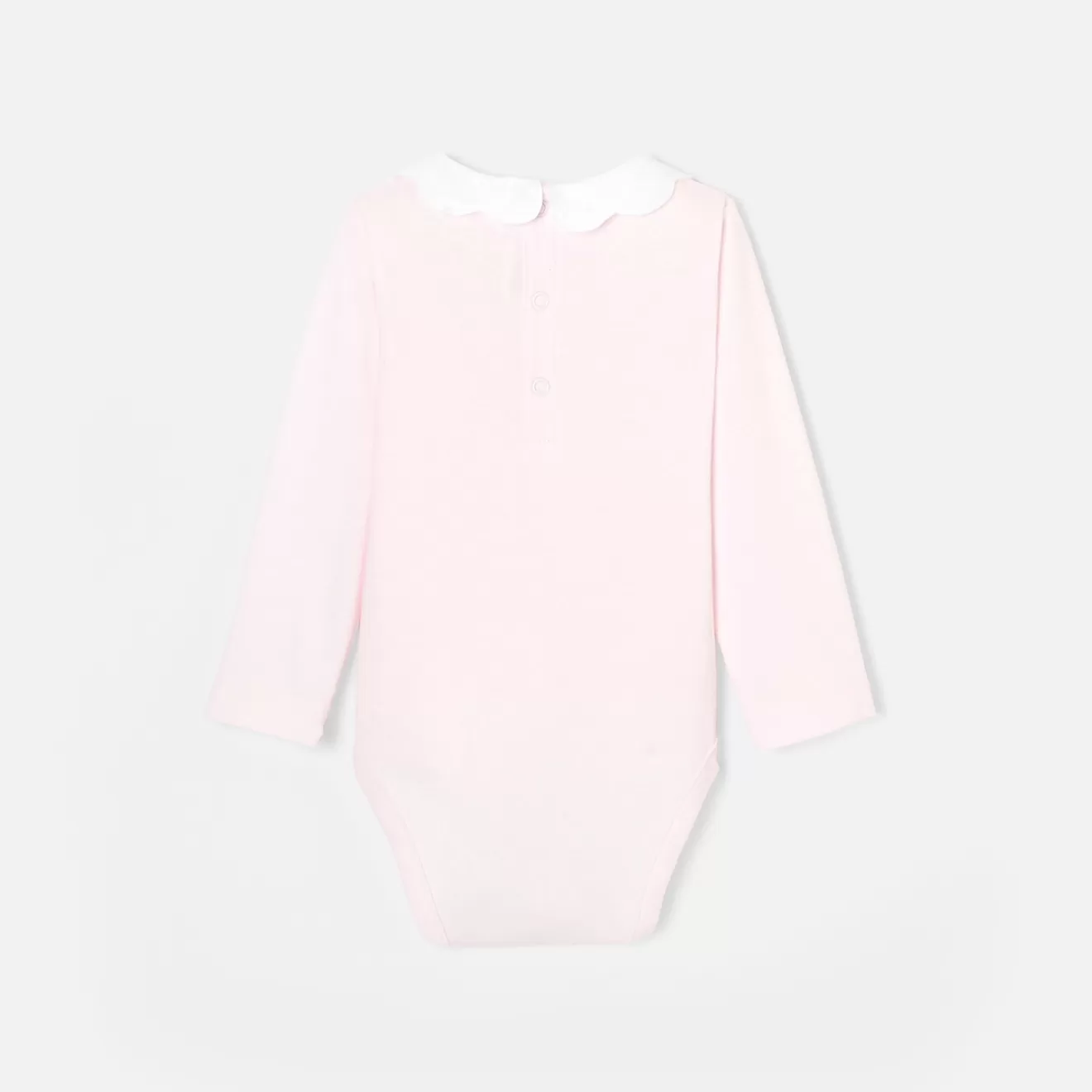 Jacadi Bodysuits | Baby girl bodysuit with scalloped collar