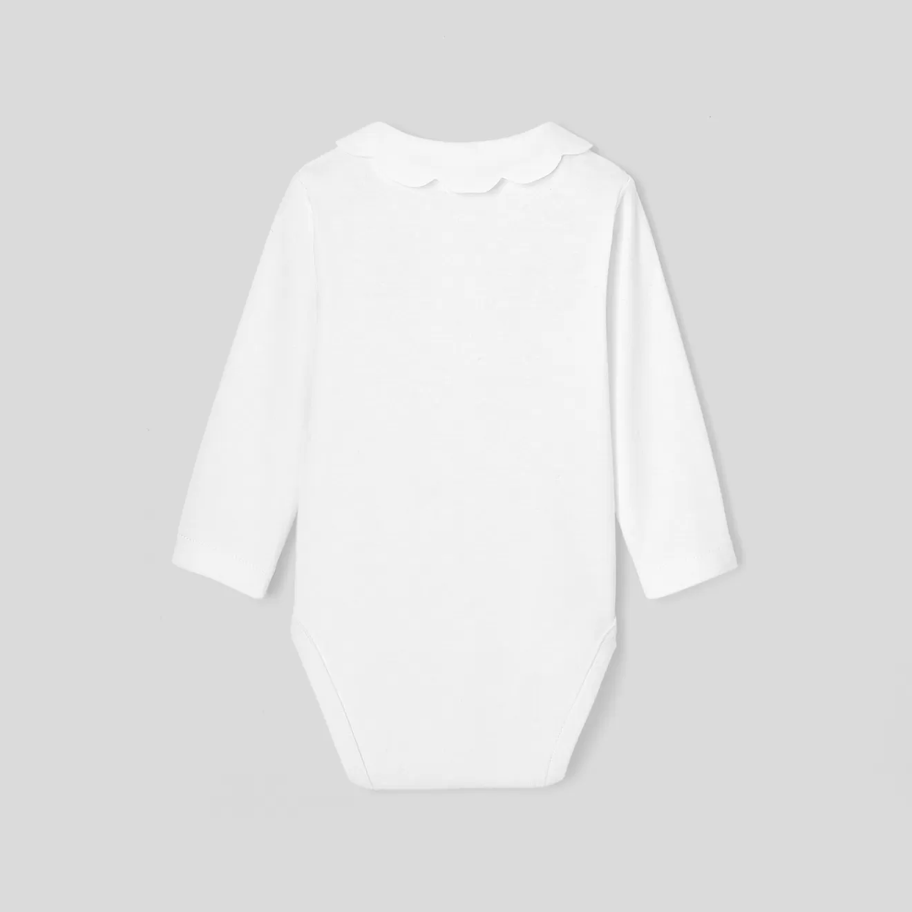 Jacadi Bodysuits | Baby girl bodysuit with scalloped collar