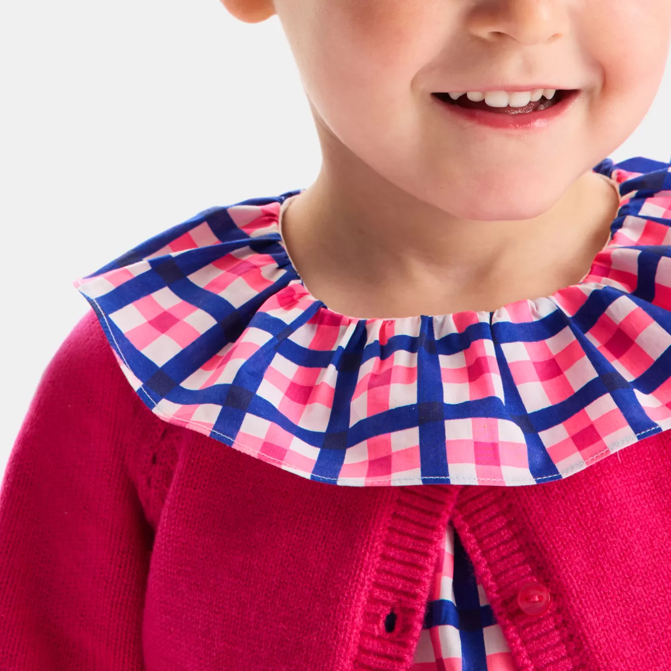 Jacadi Blouses | Baby girl checked blouse