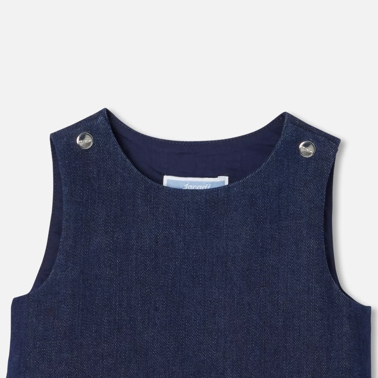 baby_girl_denim_pinafore_dress_2.webp Jacadi Dresses | Baby girl denim pinafore dress