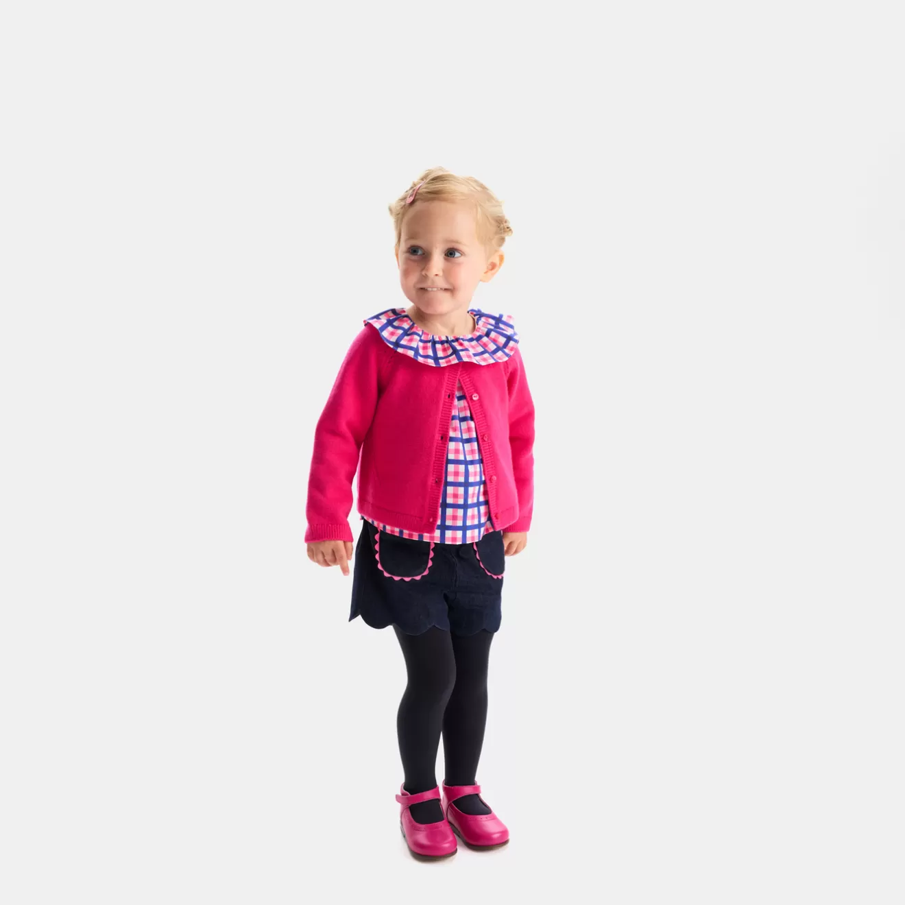 Jacadi Pants And Shorts | Baby girl denim shorts