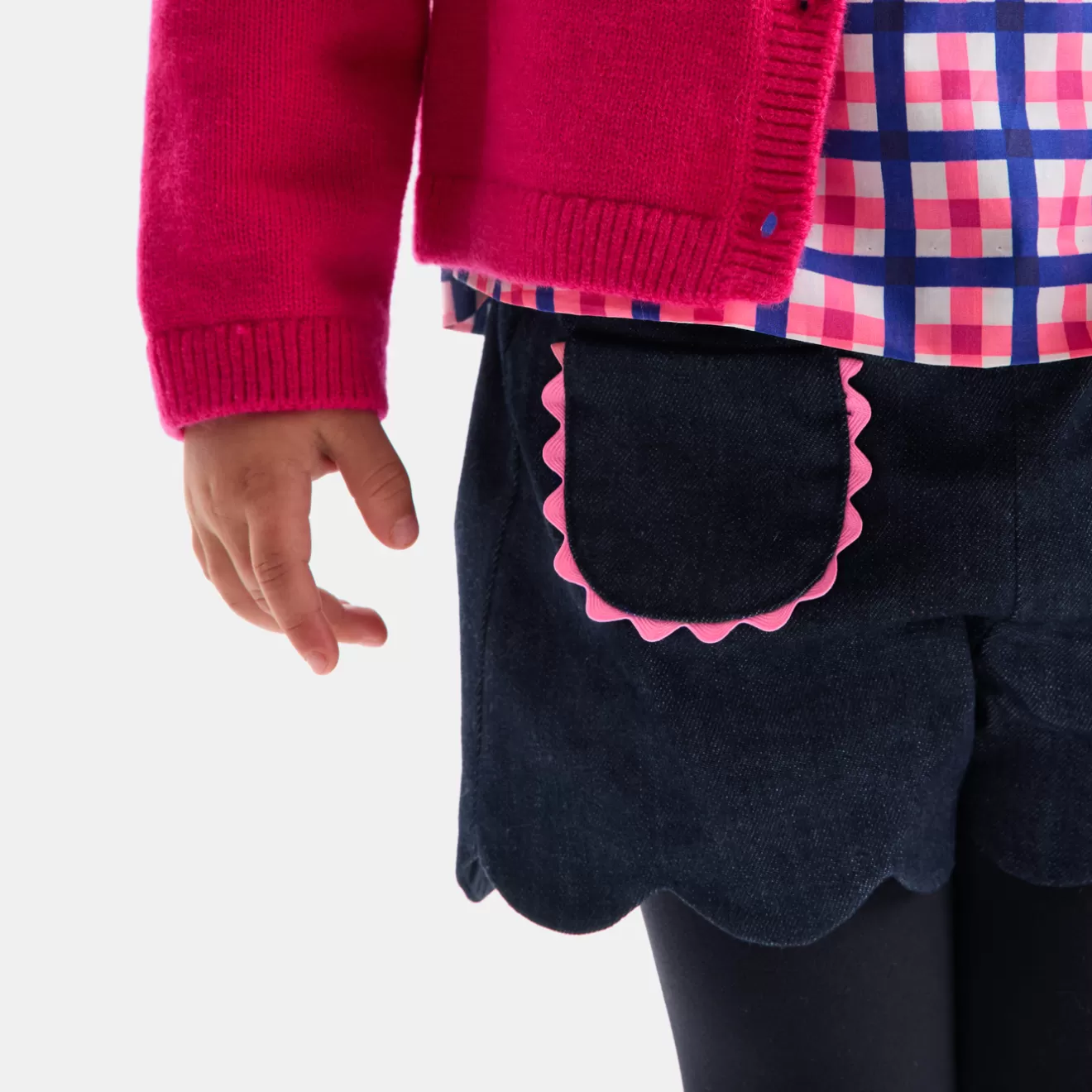 Jacadi Pants And Shorts | Baby girl denim shorts