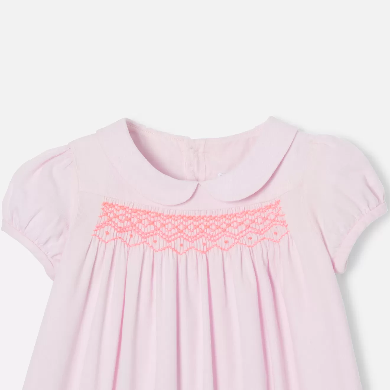 baby_girl_dress_with_balloon_sleeves_2.webp Jacadi Dresses | Baby girl dress with balloon sleeves