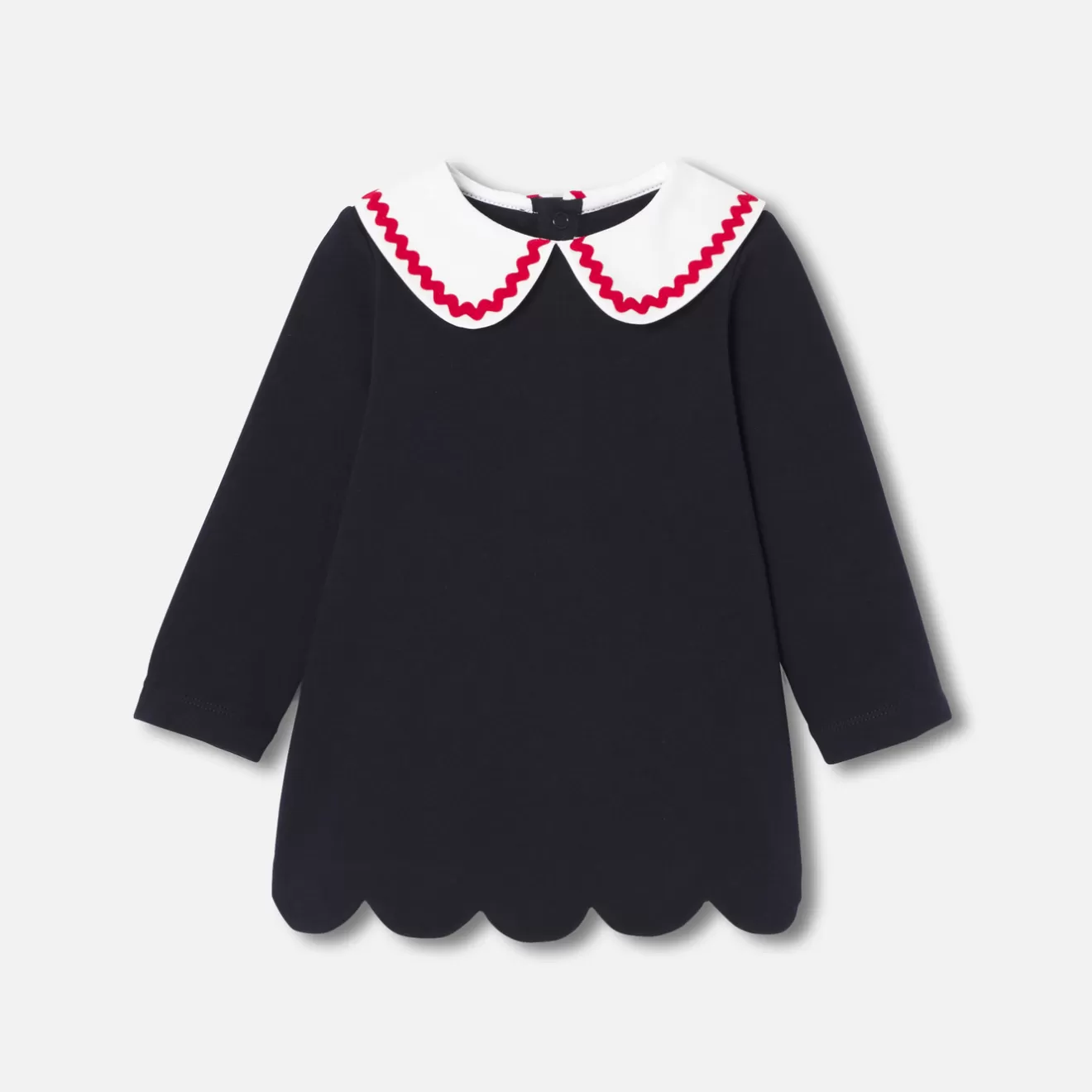 Jacadi Dresses | Baby girl fleece dress