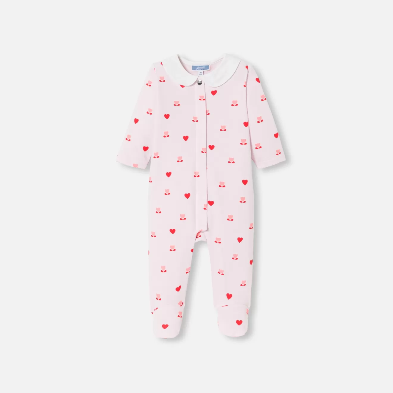 Jacadi Pajamas | Baby girl fleece pajamas