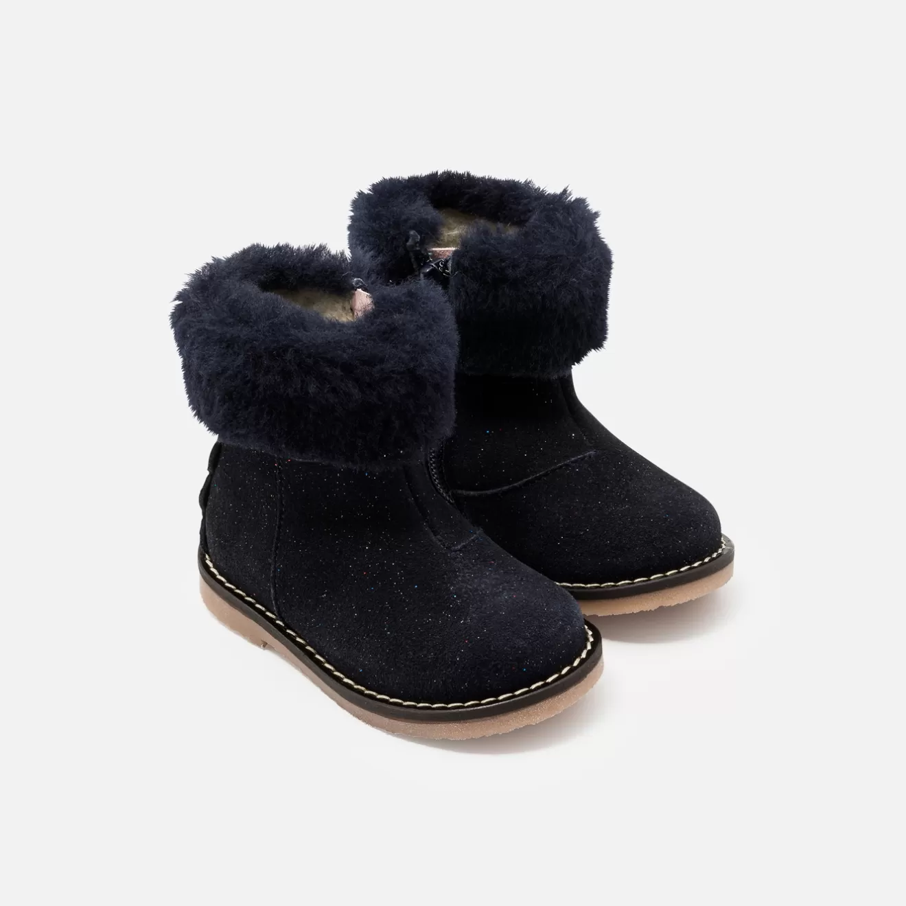 Jacadi Ankle & Lined Boots | Baby girl lined boots