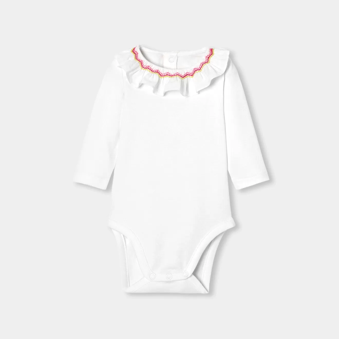 Jacadi Bodysuits | Baby girl long sleeves bodysuit