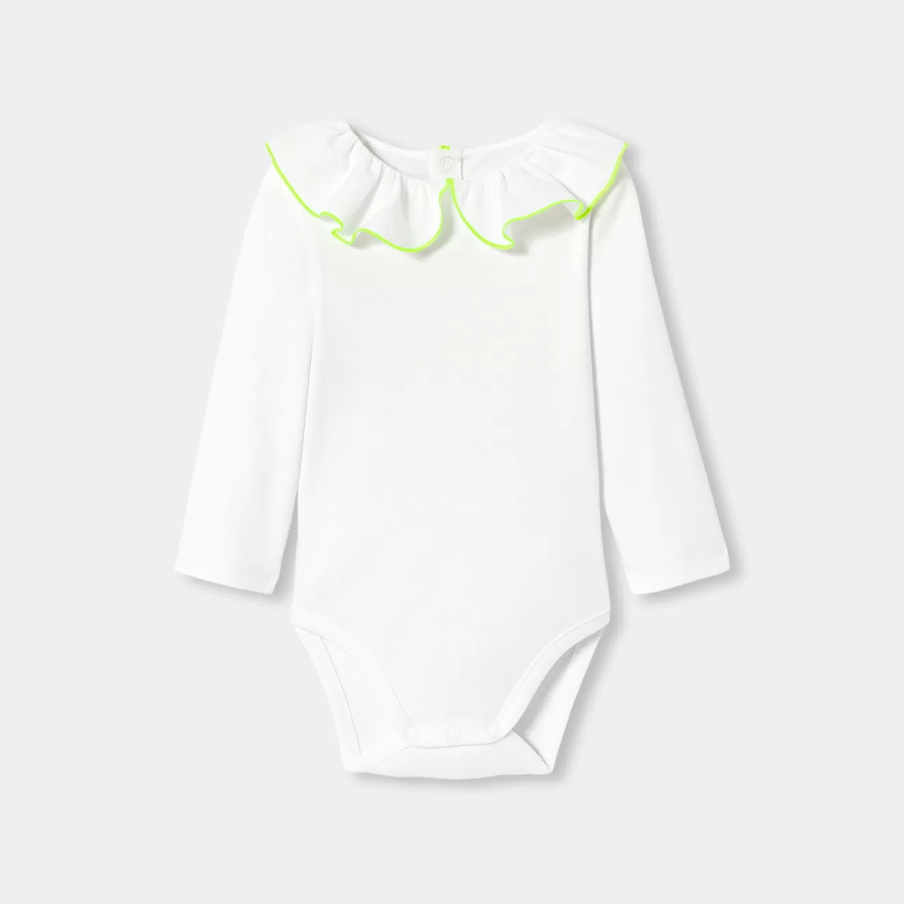 Jacadi Bodysuits | Baby girl long-sleeved bodysuit