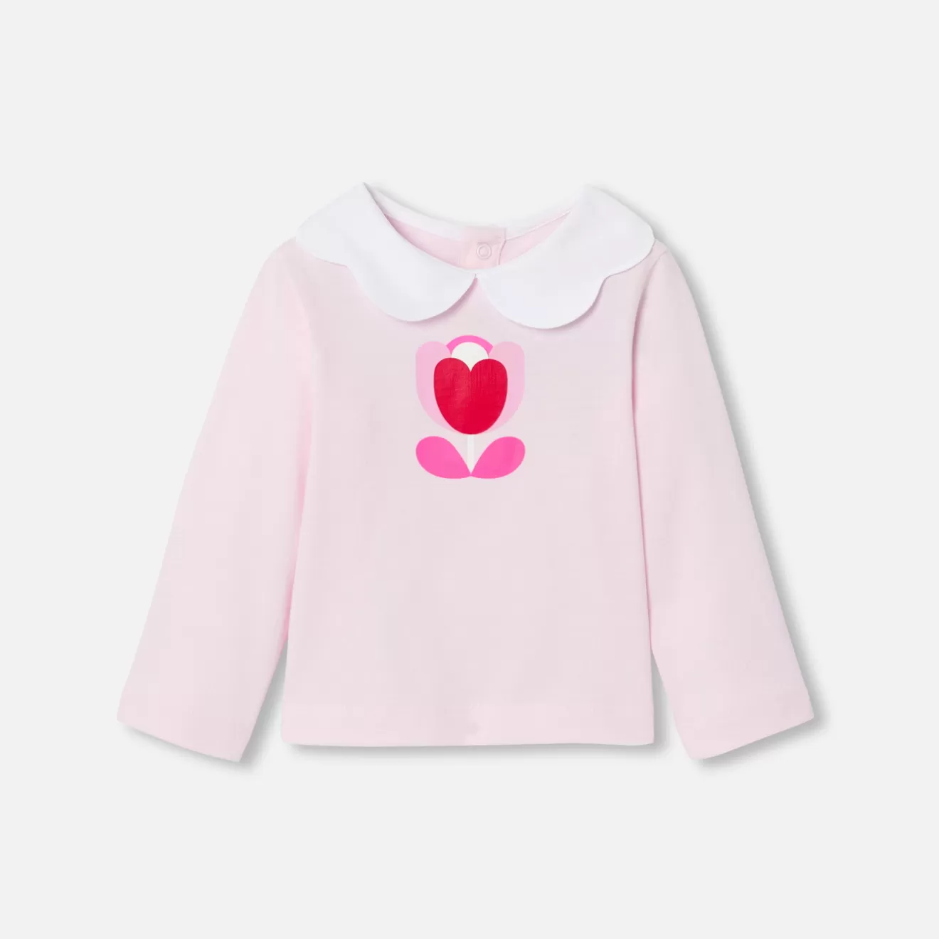 Jacadi Polos And T-Shirts | Baby girl long-sleeved T-shirt
