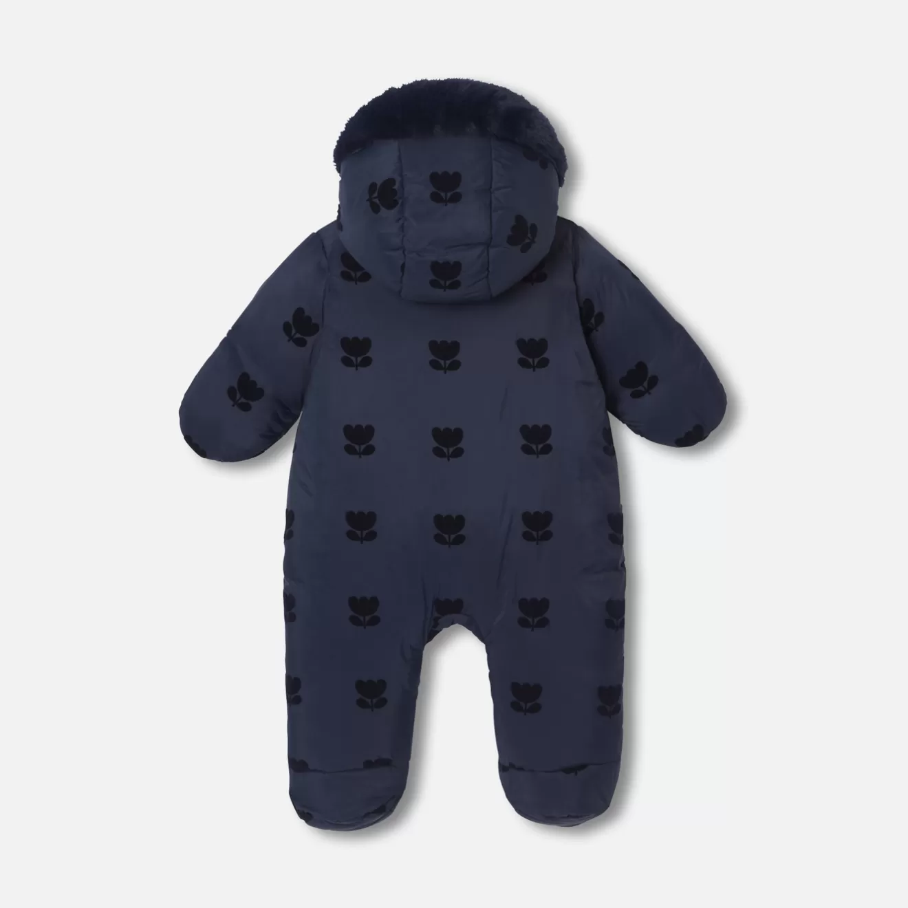 Jacadi Coats And Outerwear | Baby Snowsuits & Burnous | Baby girl nylon snowsuit