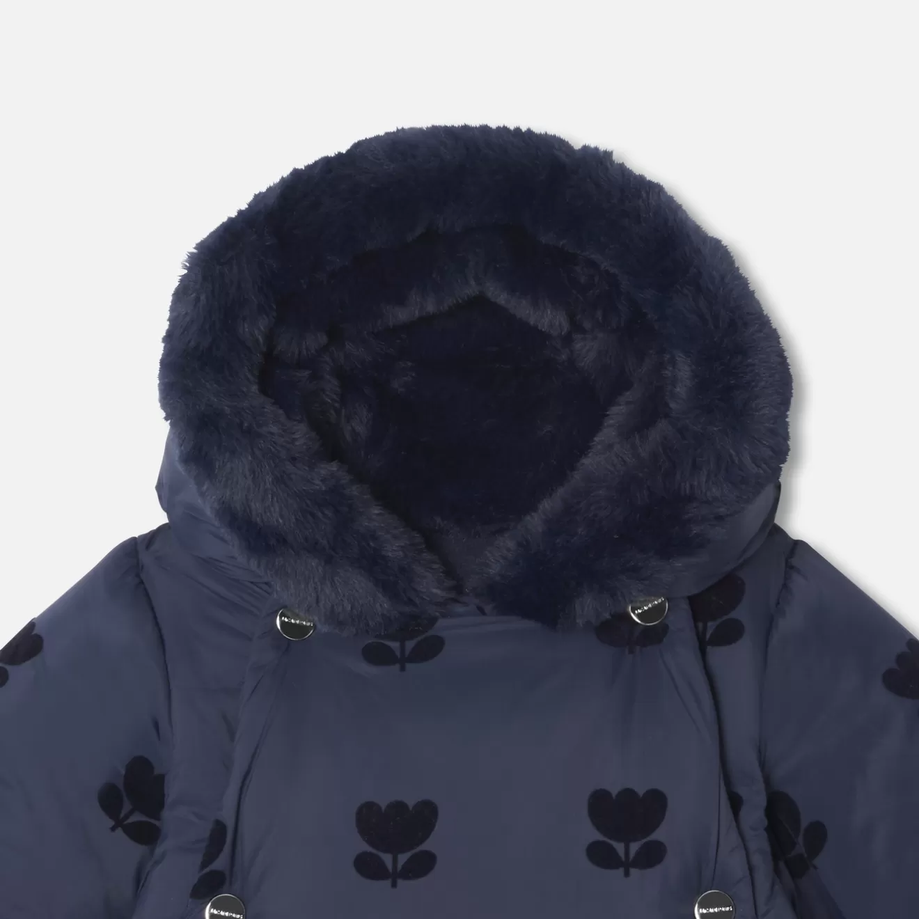 baby_girl_nylon_snowsuit_2.webp Jacadi Coats And Outerwear | Baby Snowsuits & Burnous | Baby girl nylon snowsuit