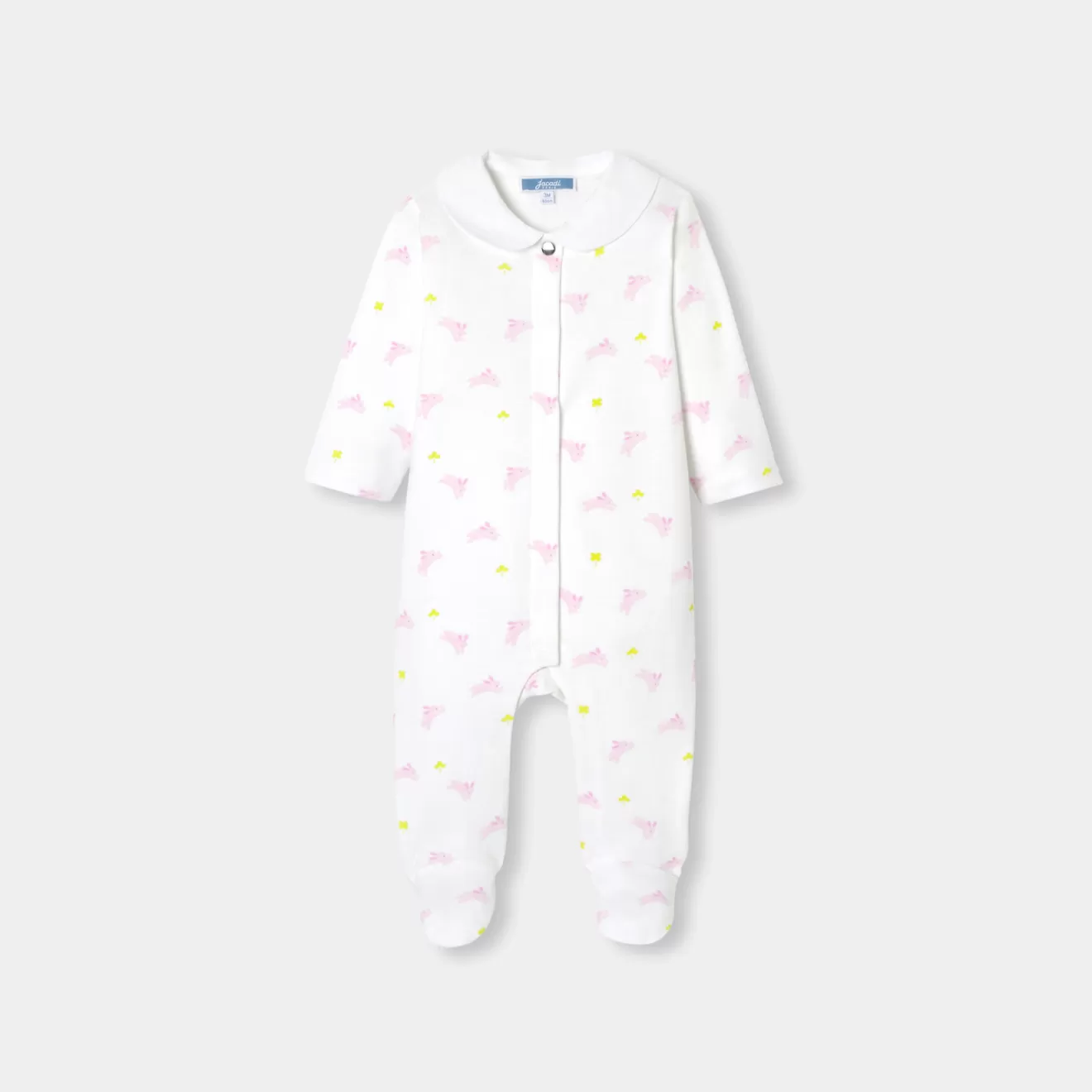 Jacadi Pajamas | Baby girl pajamas in interlock
