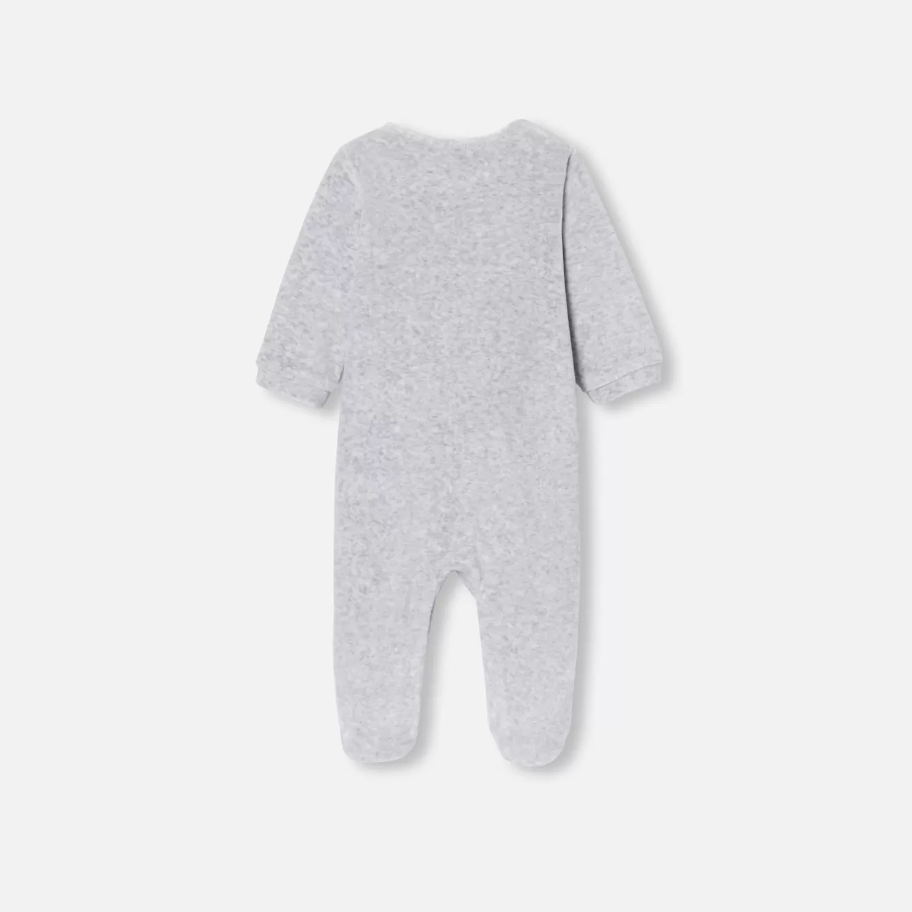 Jacadi Pajamas | Baby girl pajamas in velvet bouclette
