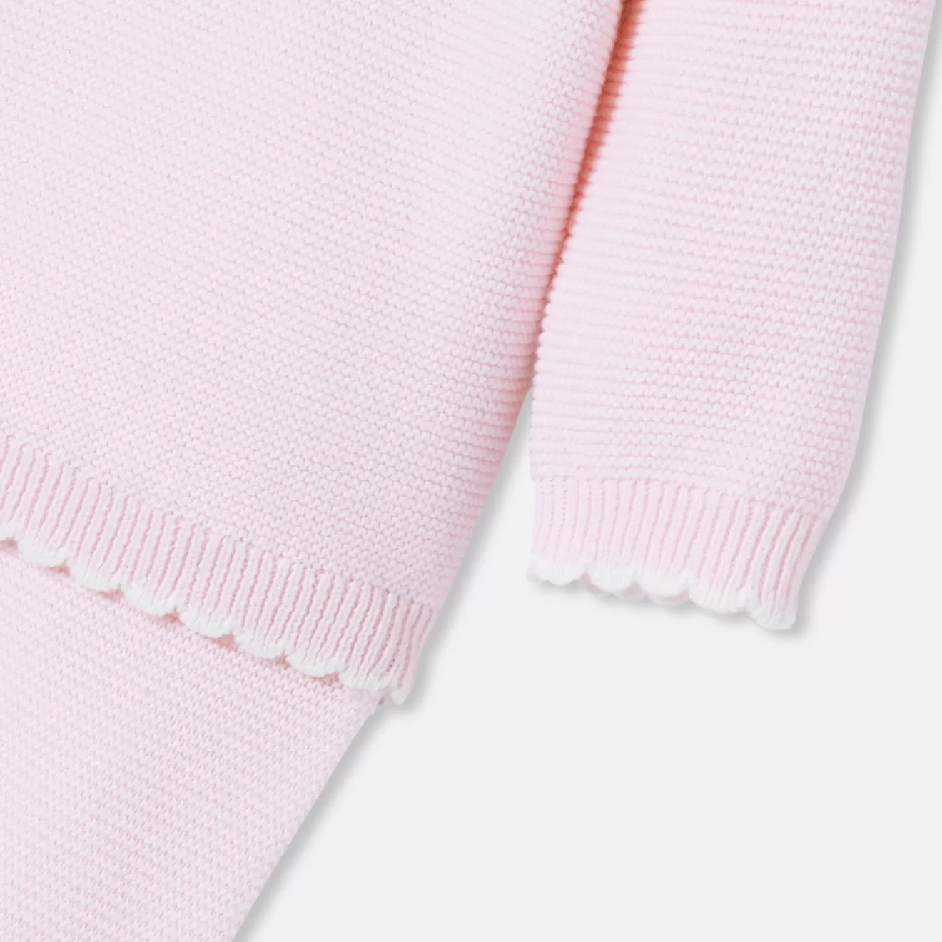 baby_girl_set_in_garter_stitch_4.webp Jacadi Bloomers, Overalls And Sets | Baby girl set in garter stitch