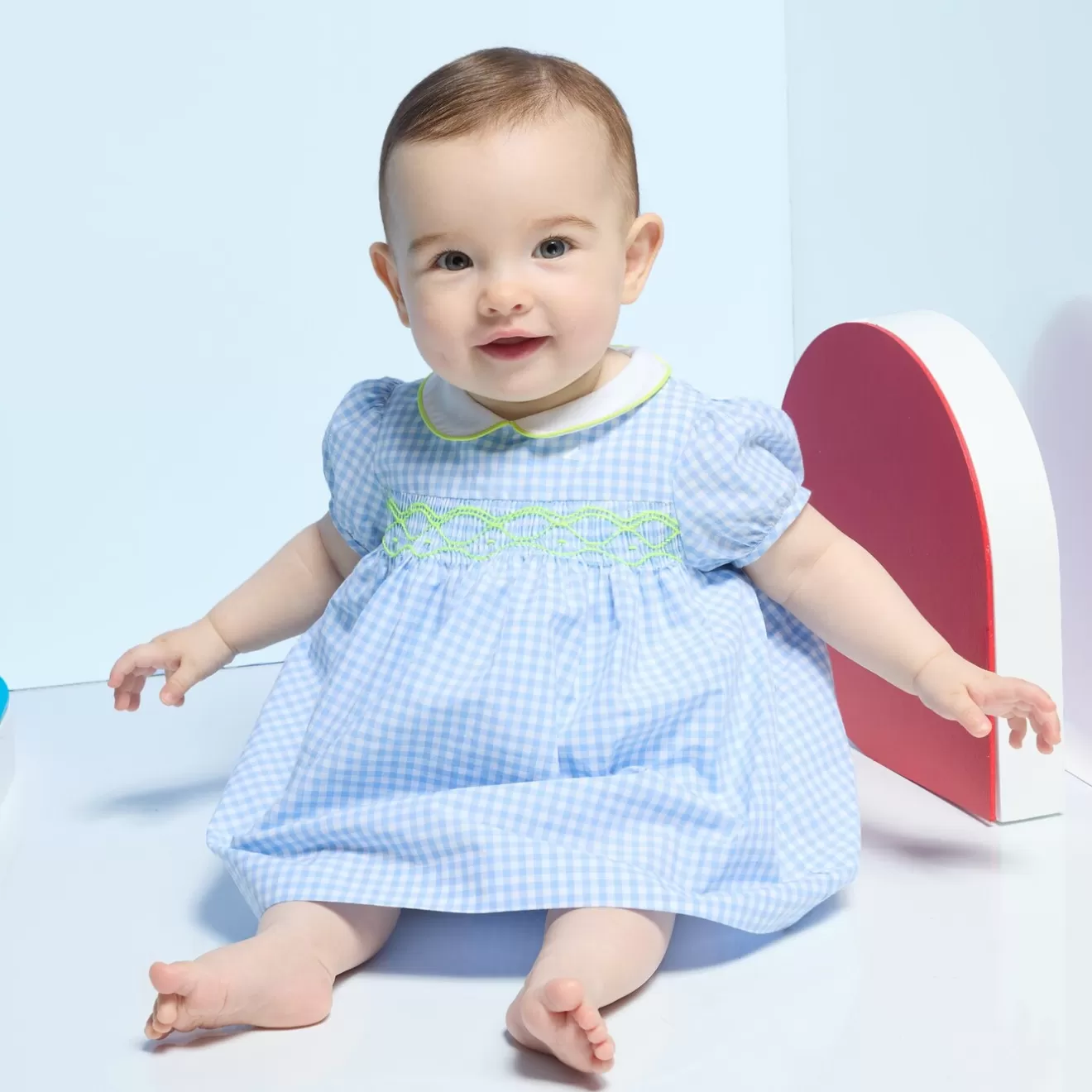 Jacadi Dresses | Baby girl short-sleeved dress
