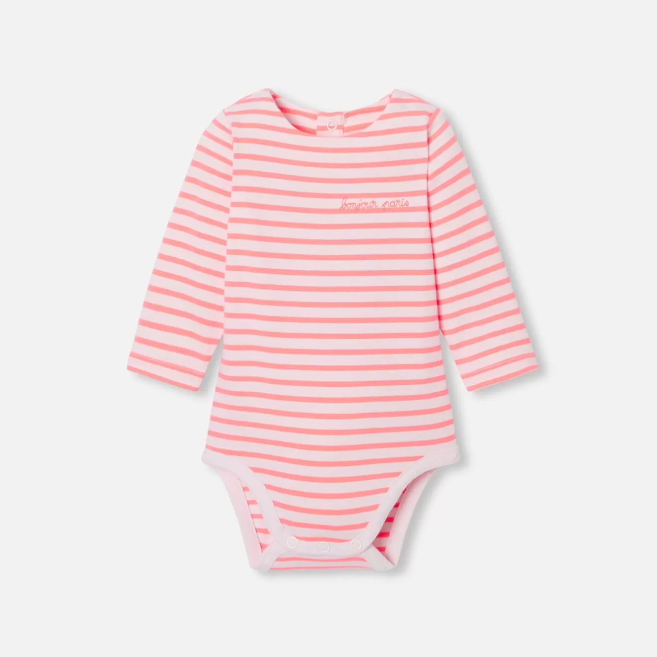 Jacadi Bodysuits | Baby girl striped bodysuit