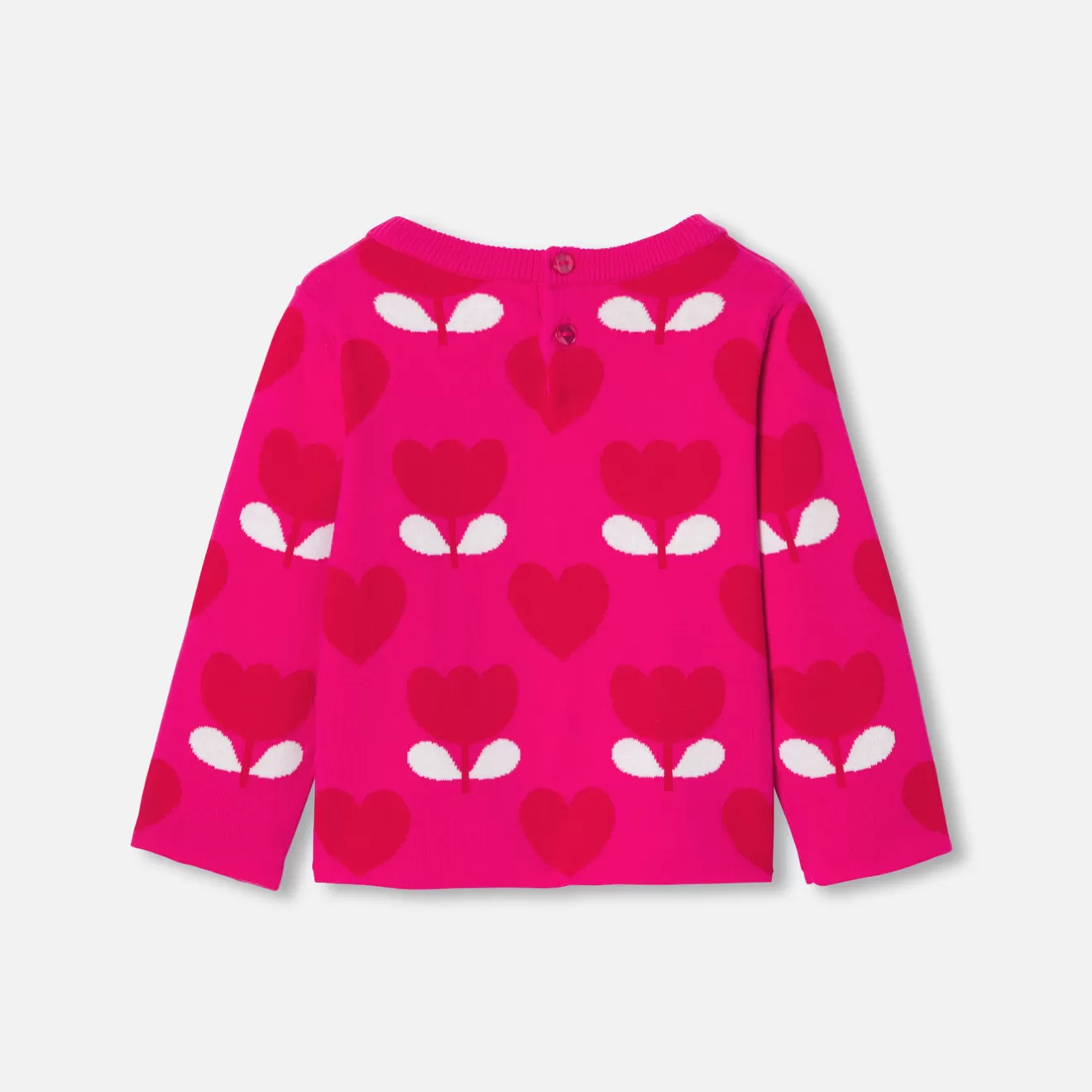Jacadi Cardigans, Sweaters And Sweatshirts | Baby girl sweater in jacquard knit