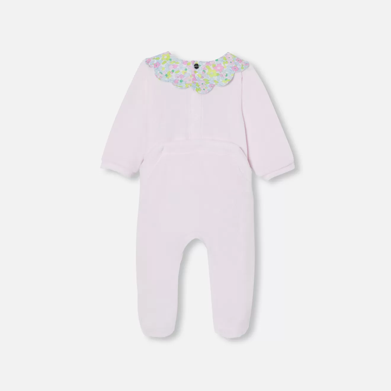 Jacadi Pajamas | Baby girl velvet pajamas