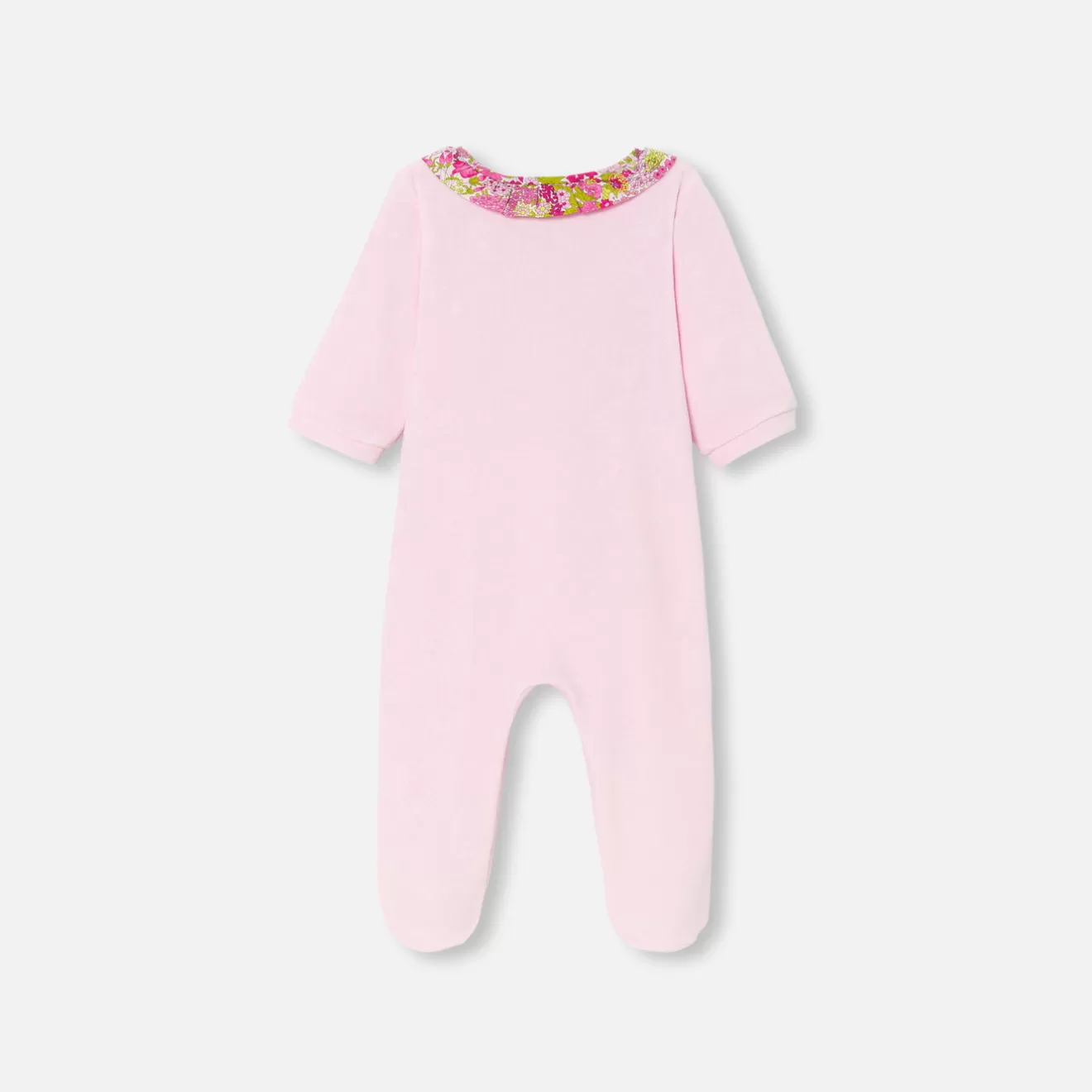 Jacadi Pajamas | Baby girl velvet pajamas