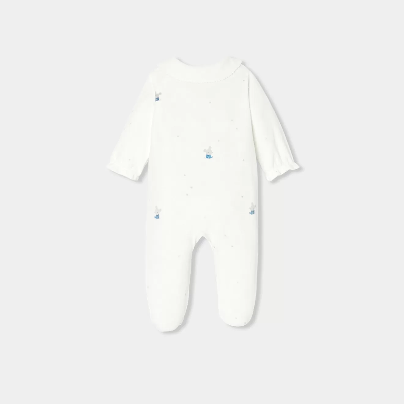 Jacadi Pajamas | Baby girl velvet pajamas