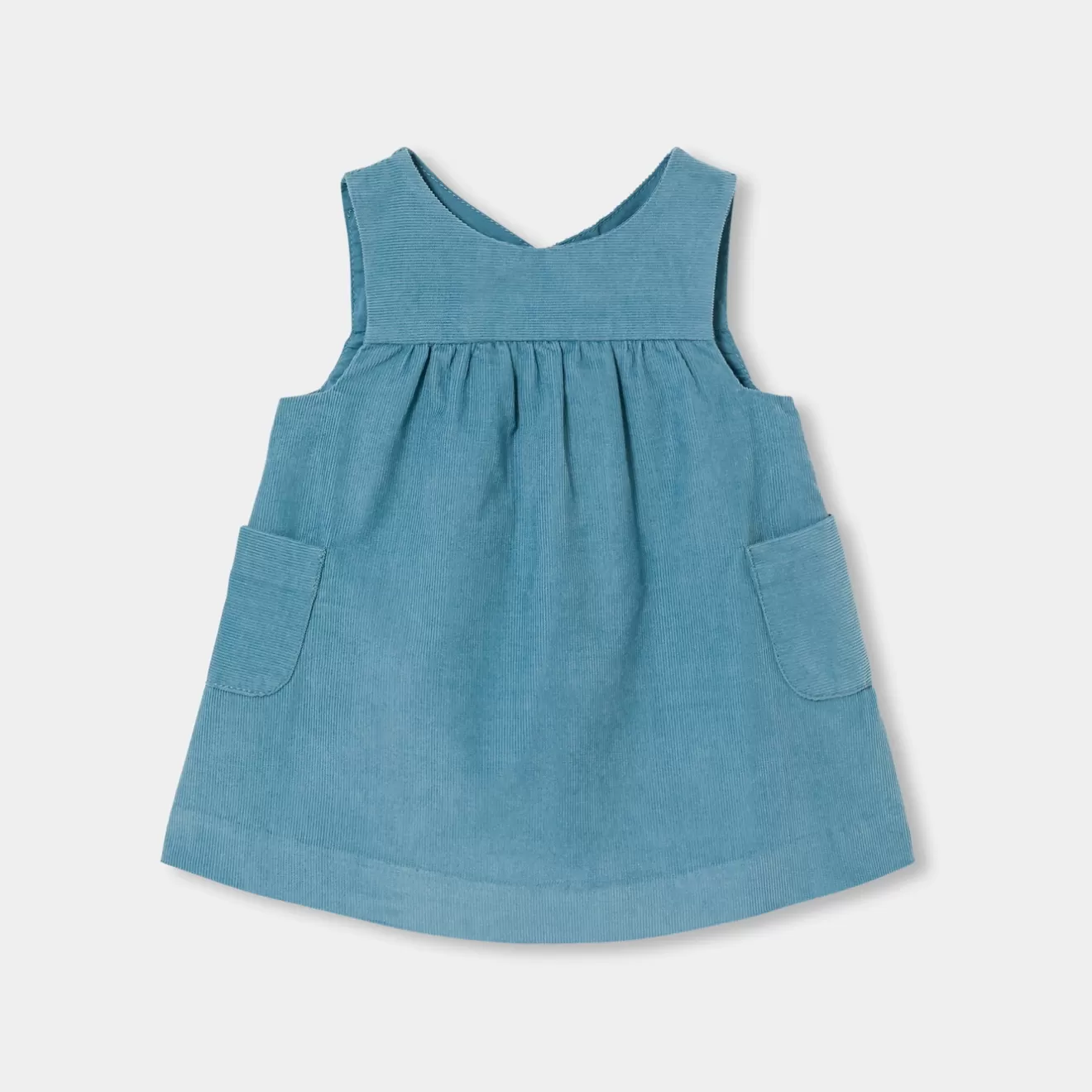 Jacadi Dresses | Baby girl velvet pinafore dress