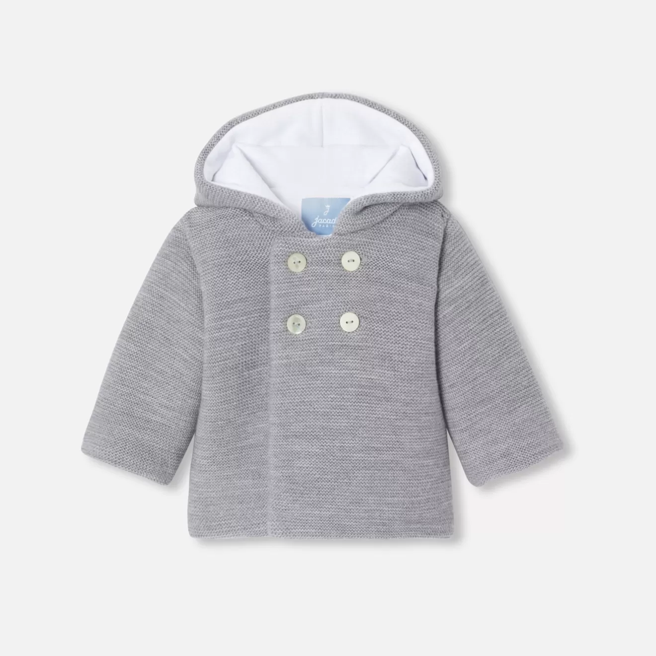 BOY Jacadi Coats And Outerwear | Coats And Outerwear | Baby knitted burnous jacket