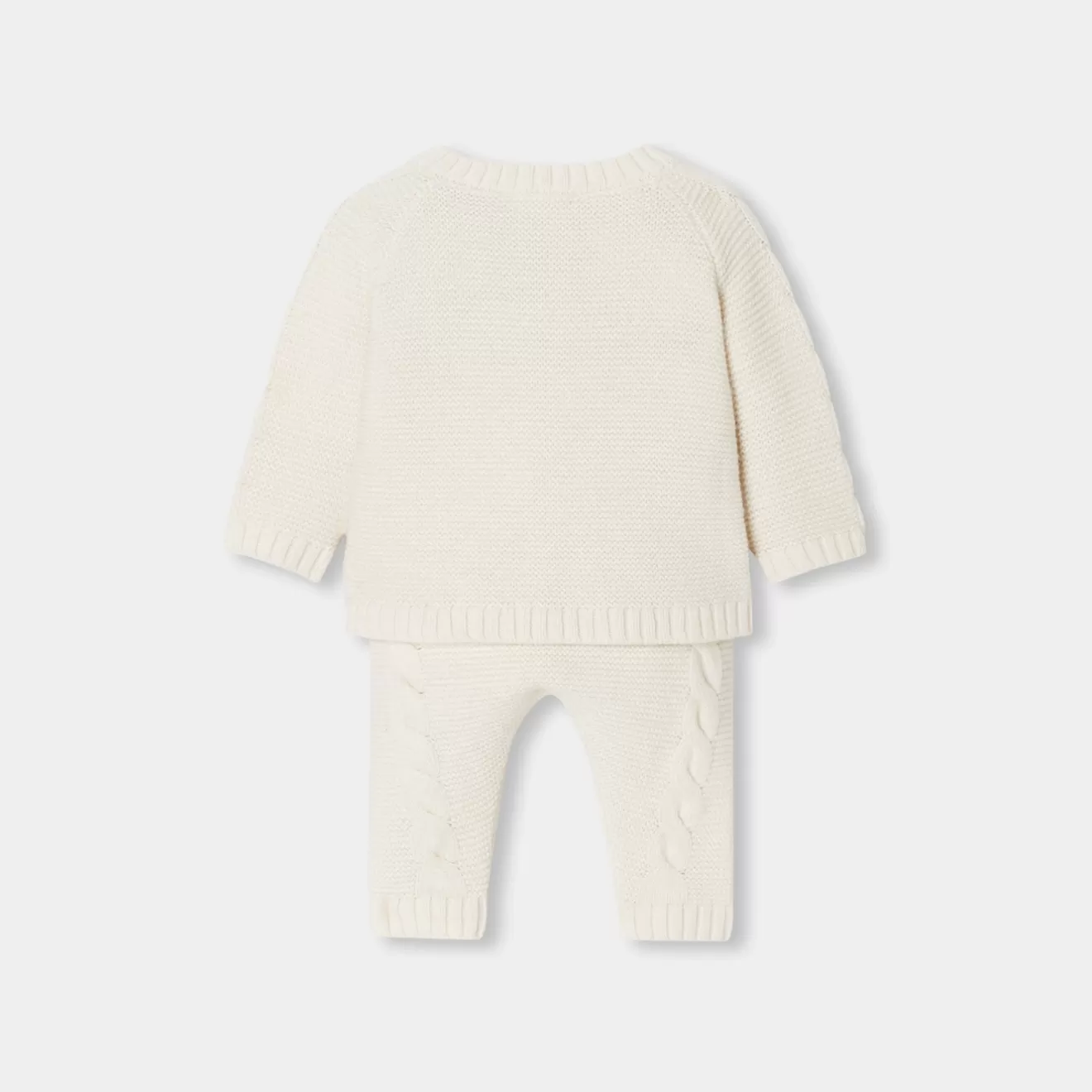 Jacadi Bloomers, Overalls And Sets | Baby set in cable knit