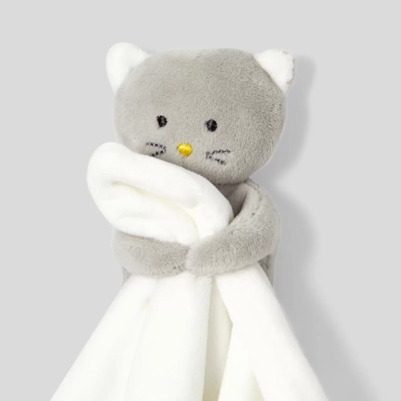 Jacadi Plush And Activity Toys | Plush And Activity Toys | Bouclette velvet cat comforter