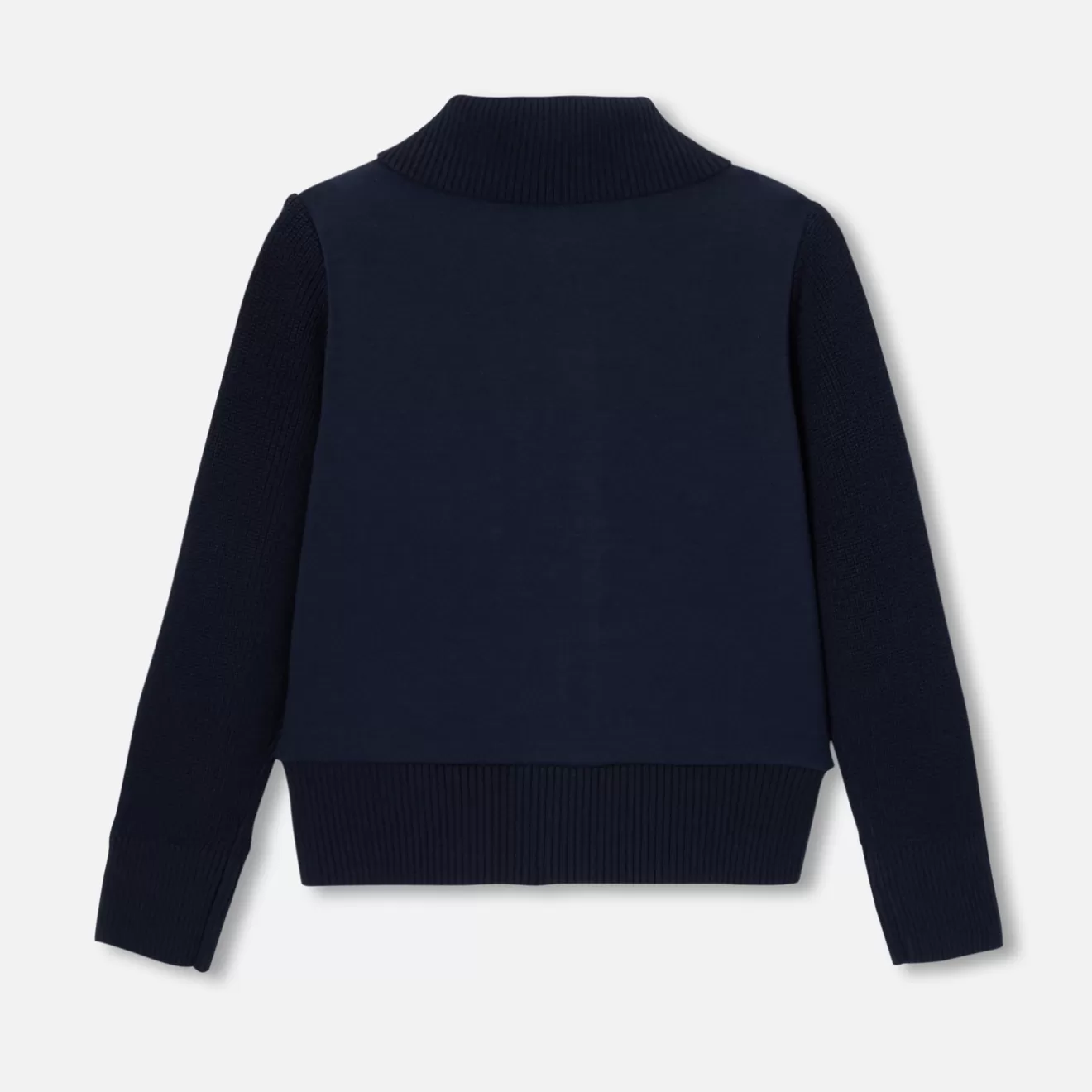 BOY Jacadi Sweaters, Sweatshirts And Cardigans | Boy bi-material cardigan