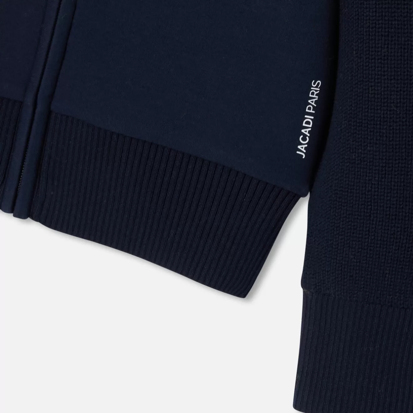 boy_bimaterial_cardigan_3.webp BOY Jacadi Sweaters, Sweatshirts And Cardigans | Boy bi-material cardigan