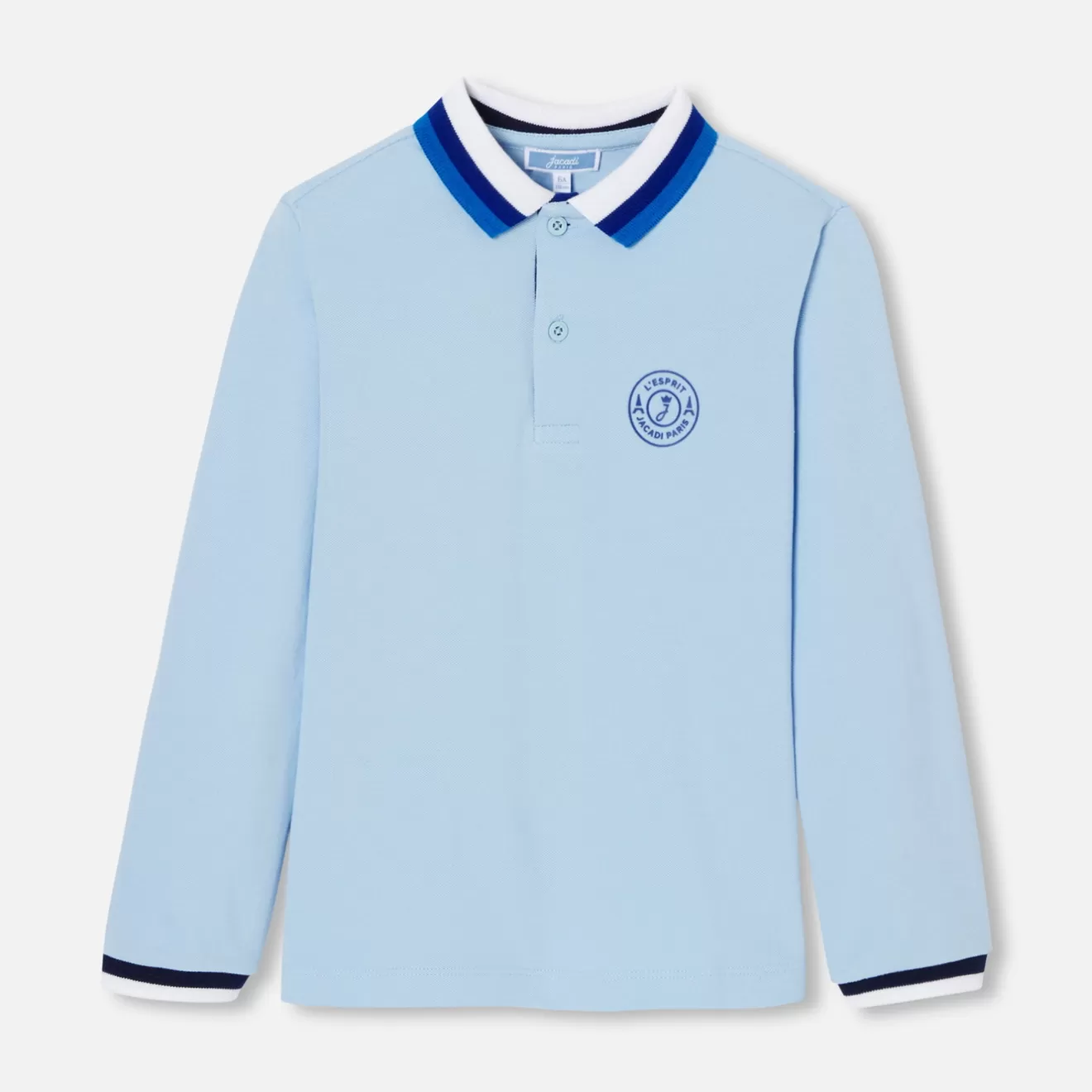 BOY Jacadi T-Shirts And Polo Shirts | Boy long-sleeved polo
