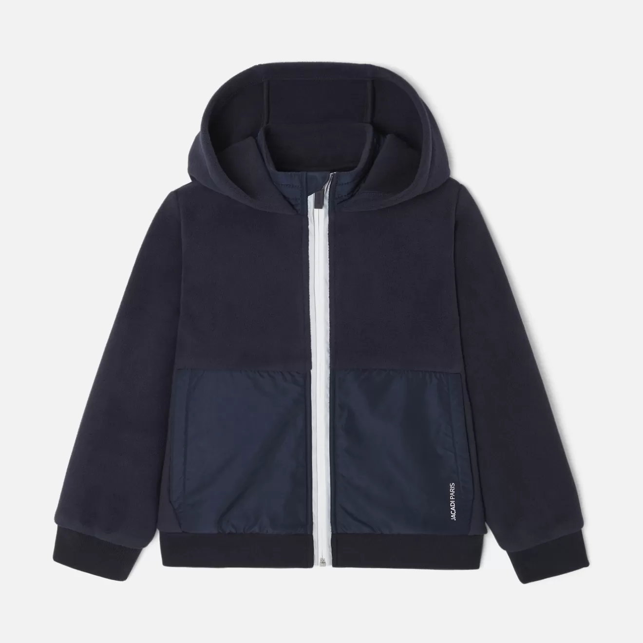 BOY Jacadi Sweaters, Sweatshirts And Cardigans | Boy microfleece zip-up sweatshirt