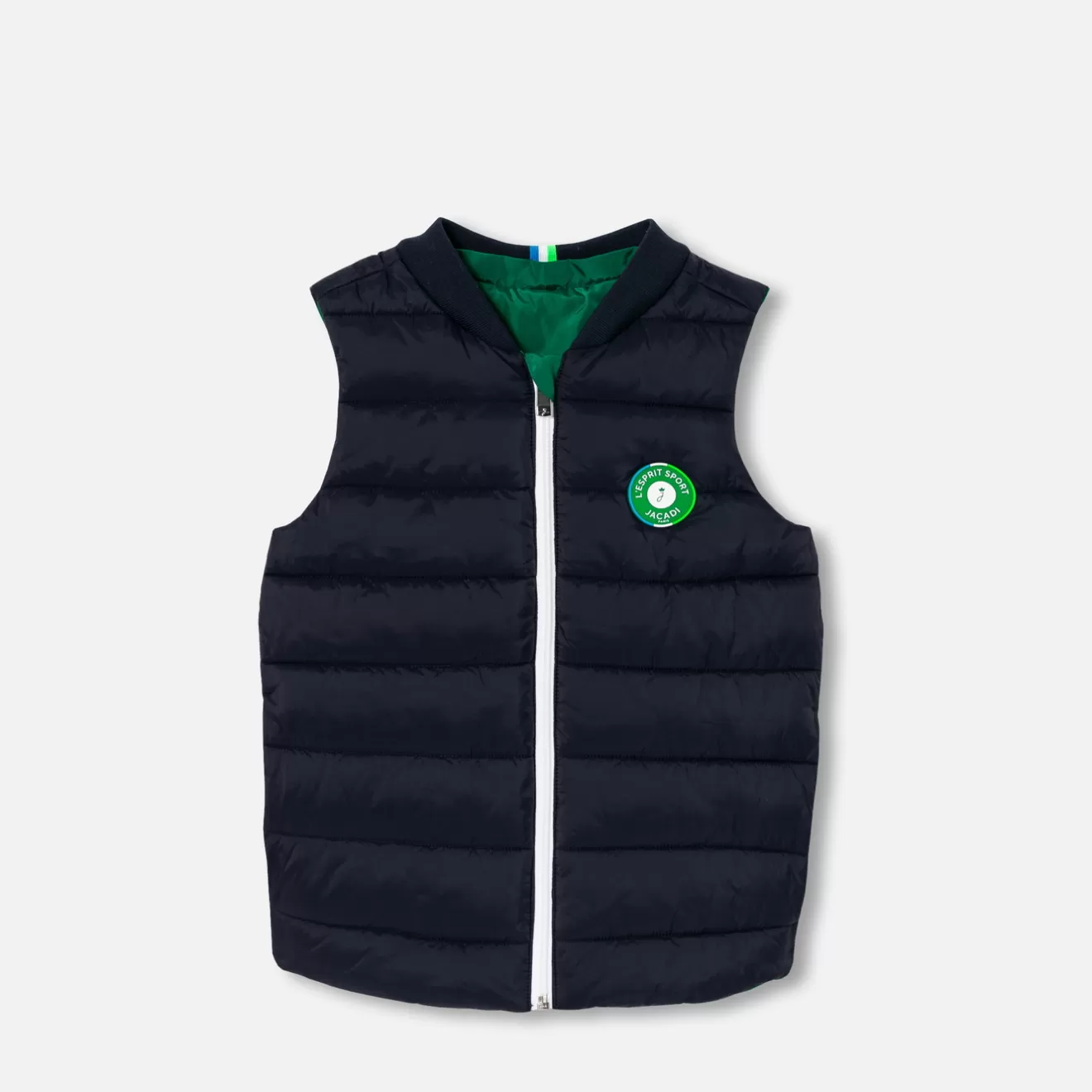 BOY Jacadi Coats And Outerwear | Boy Coats & Puffer Jackets | Boy reversible sleeveless padded jacket