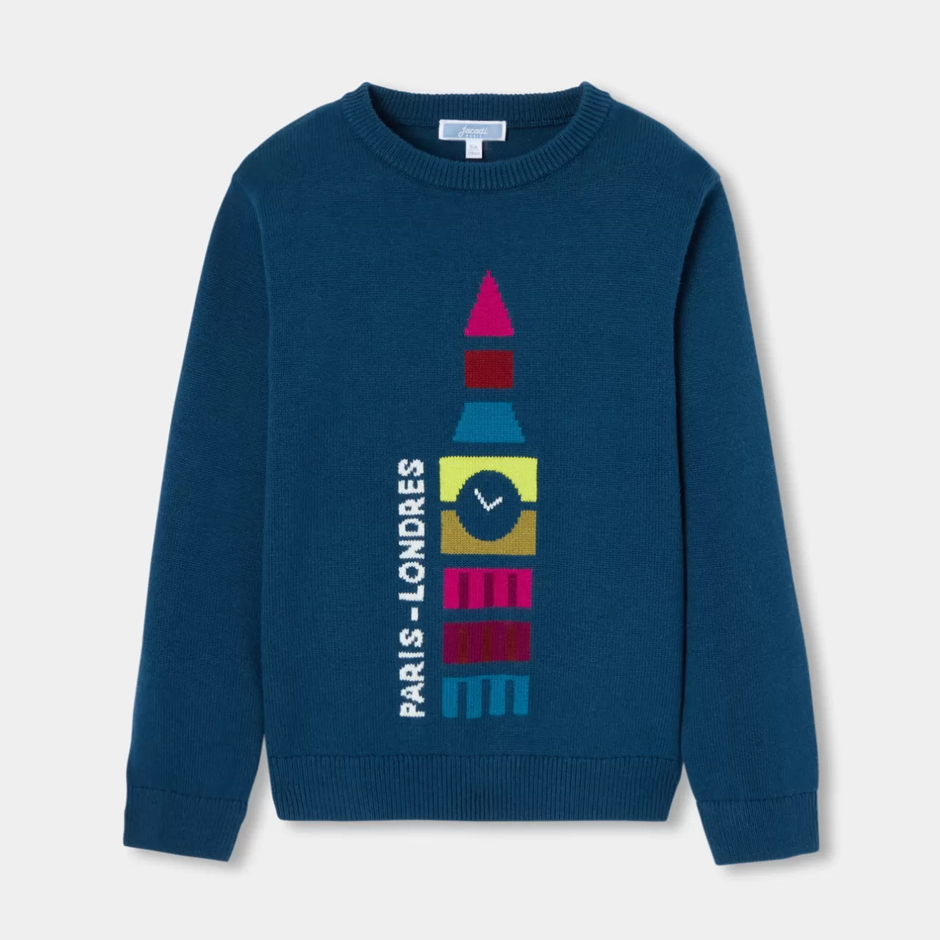 BOY Jacadi Sweaters, Sweatshirts And Cardigans | Boy sweater in cotton and wool