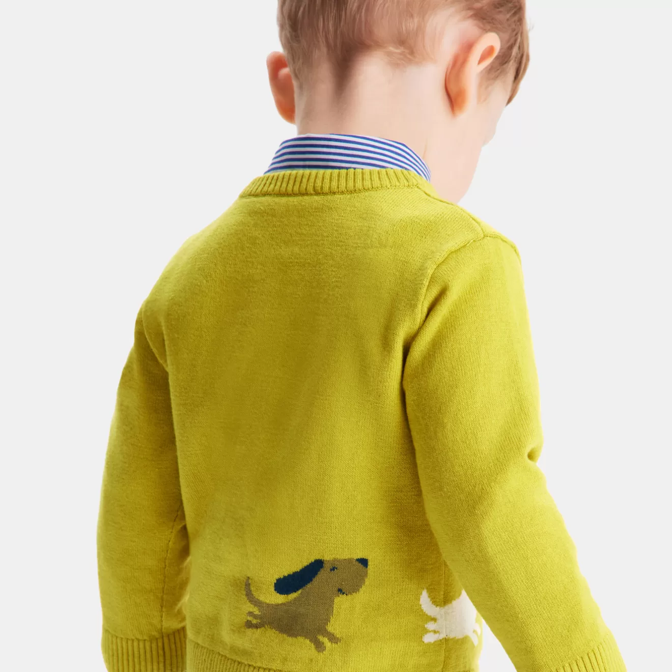 BOY Jacadi Sweaters, Sweatshirts And Cardigans | Fancy Intarsia baby boy sweater