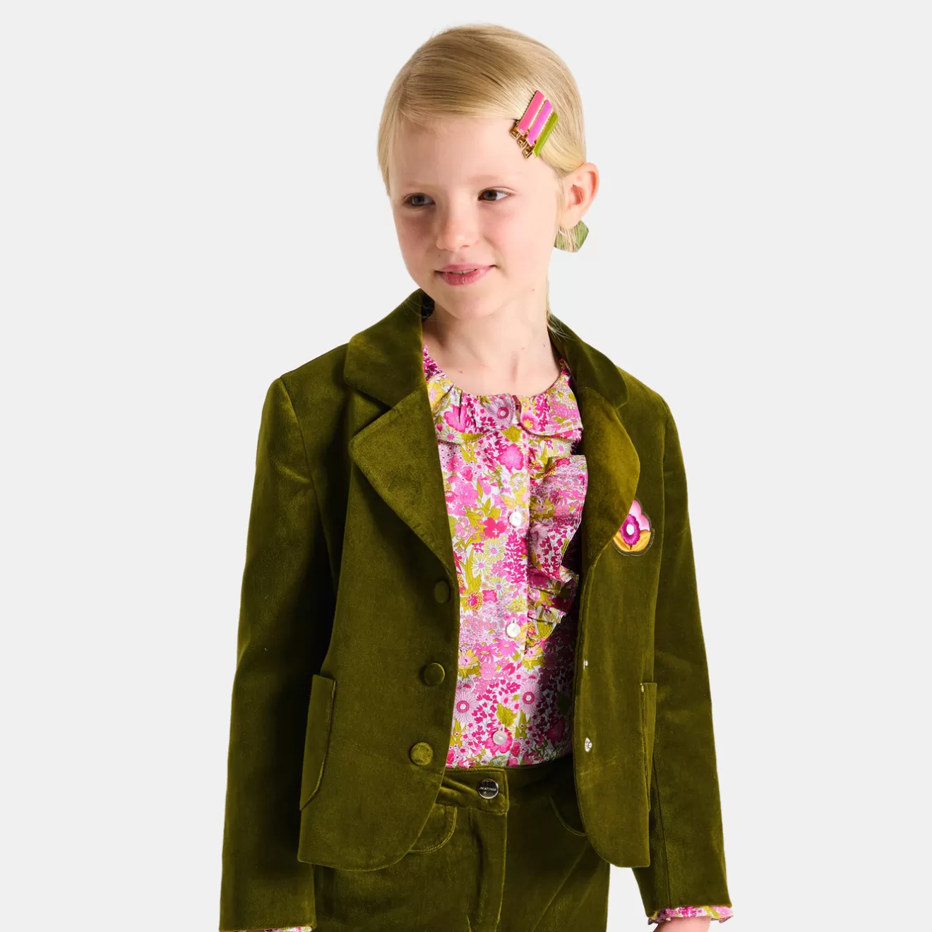 Jacadi Blouses And Shirts | Girl blouse in Liberty fabric