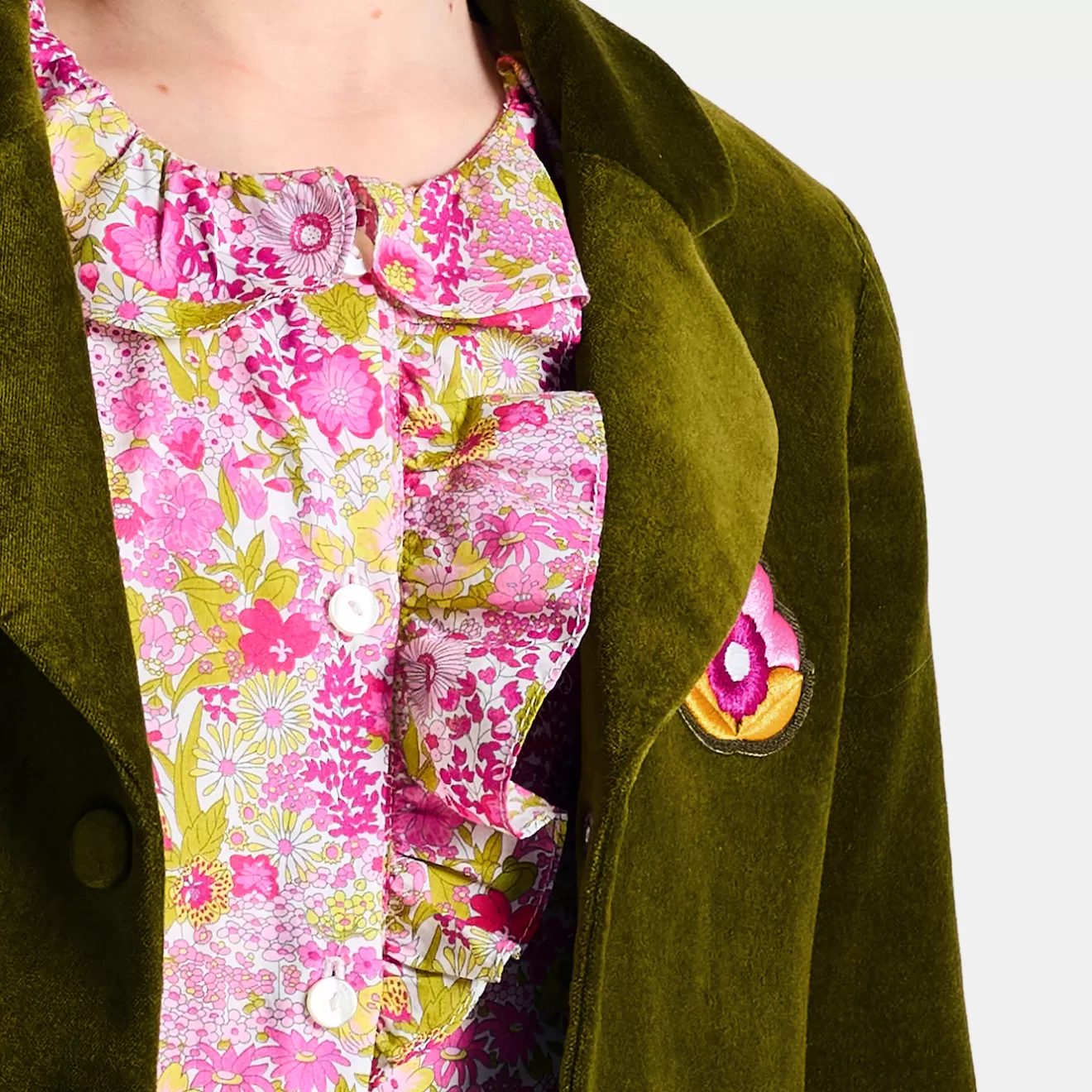 Jacadi Blouses And Shirts | Girl blouse in Liberty fabric