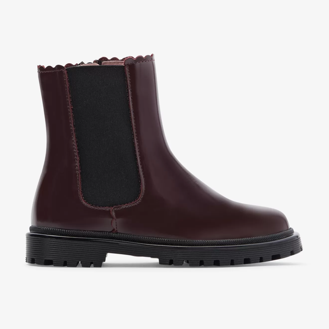 Jacadi Ankle & Lined Boots | Girl Chelsea boots in smooth leather