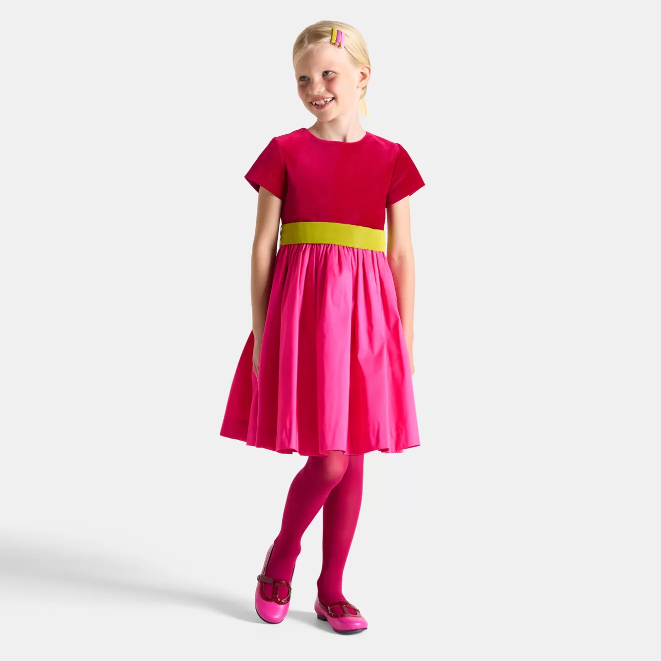 Jacadi Dresses And Skirts | Girl color block dress